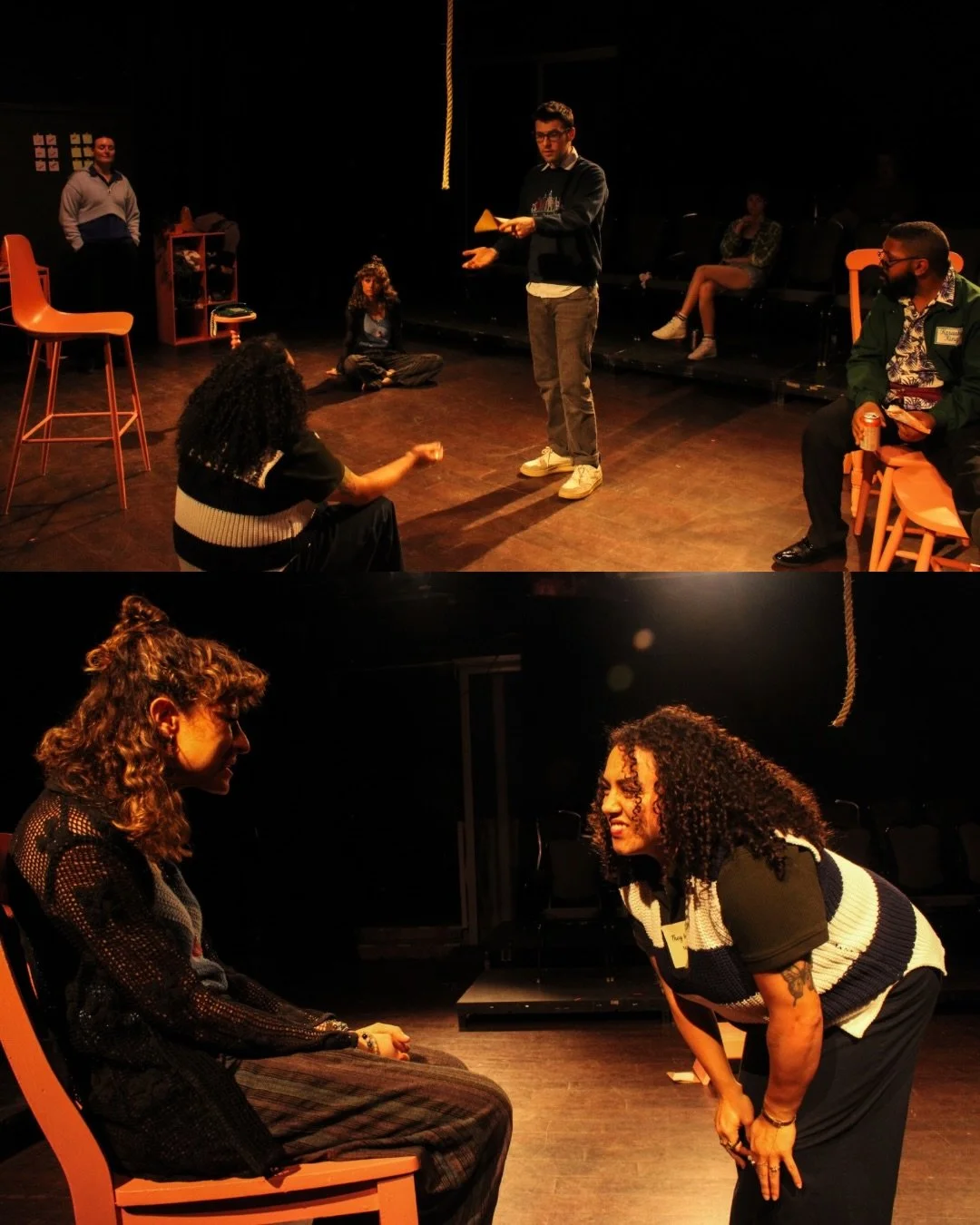 YOKE was a dream! 
Maybe a fever dream, buttttt we loved it. 🫰⭐️
THANK YOU SO MUCH

Devised &amp; Performed by Julius Alums, Kahla Brown, Joe Kelley, Chrissy Pace, and Stephanie Salama

Rebecca Greaves - Director
Roy Lazorwitz - Assistant Director/P