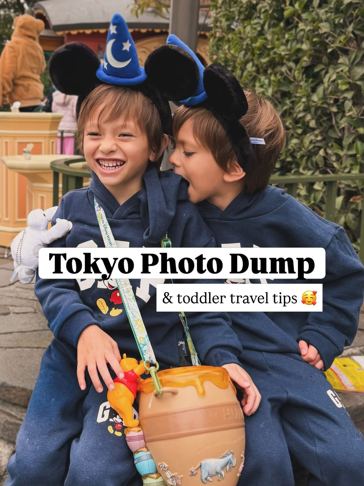 Lil Tokyo photo dump!
With some fun facts about toddlers in Tokyo 🥰✈️

You could legit do Tokyo Disney for same or cheaper price than stateside Disney, even with the plane ticket. 

Can&rsquo;t wait to see my family again in 45 days 😭❤️

#tokyodisn