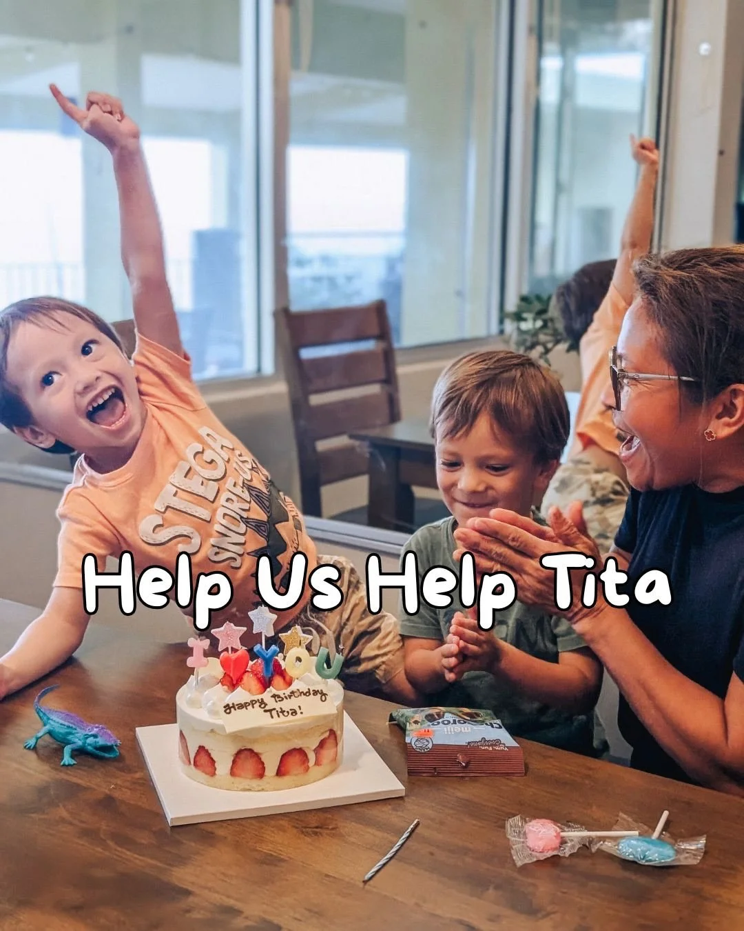 HOW DO I DO EVERYTHING?!
 Well.. I don&rsquo;t.

Tita Lea helps ❤️

And now Tita needs OUR help.

Www.gofundme.com/welovetita 

I will keep you posted as they rebuild.
❤️

#typhoonsinlaku