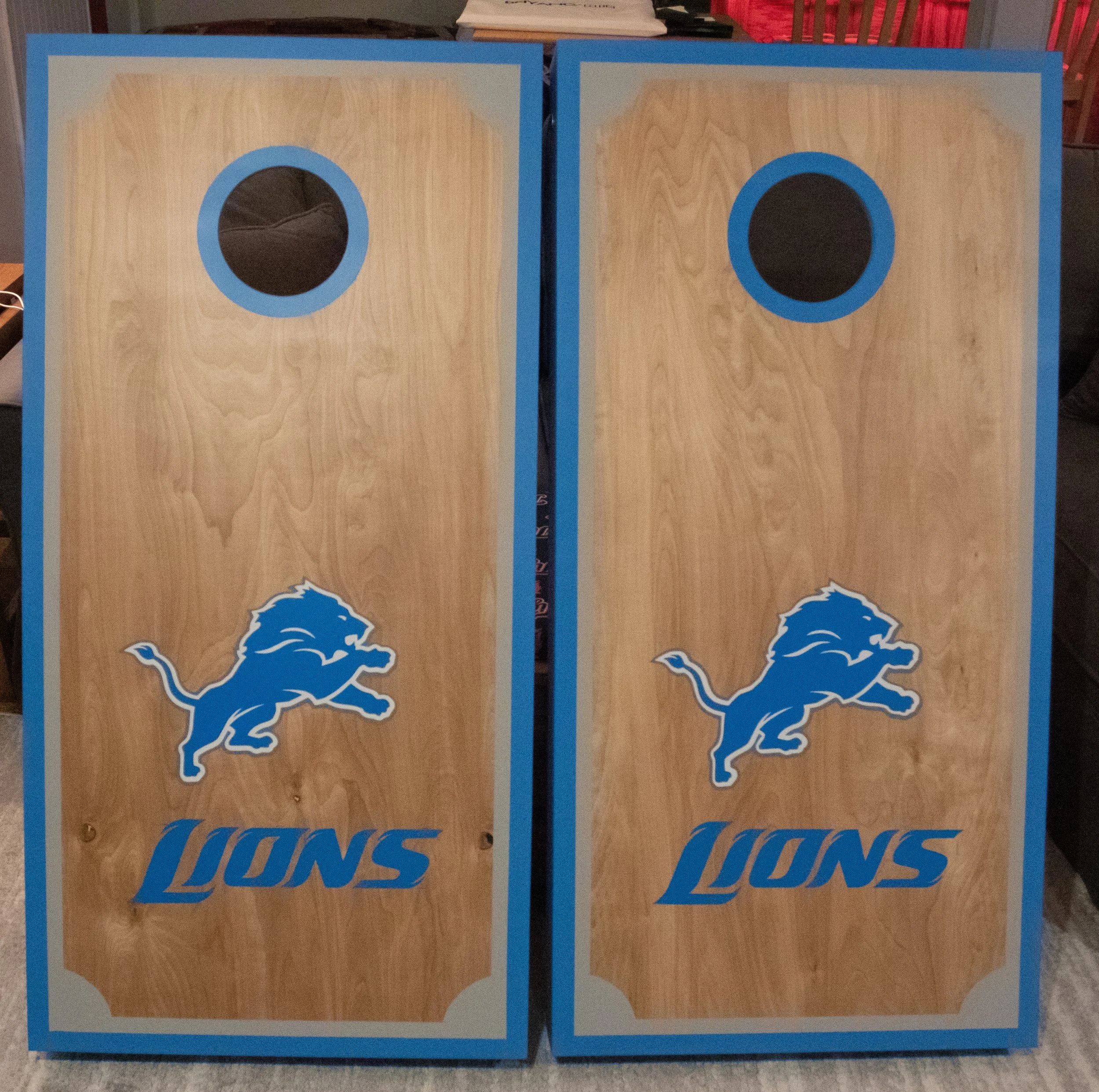 Detroit Lions Cornhole Set