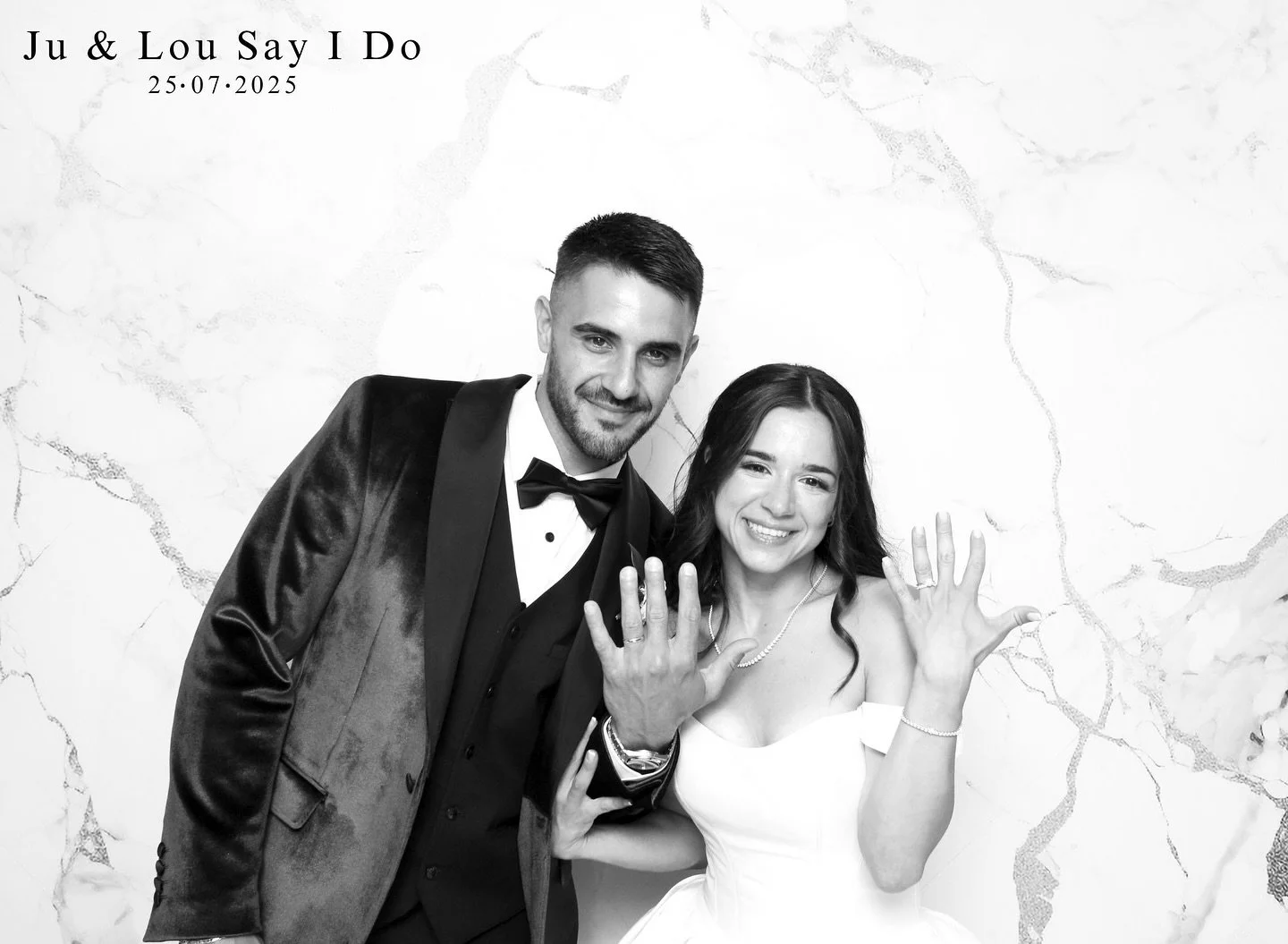 When the Glam Booth shows up, you know it&rsquo;s going to be a good night. 🖤
Congratulations to the newlyweds! The love, the energy, and the black-and-white shots made it a night to remember ✨

Venue: @venueventspace 

#wedding #party #event #weddi