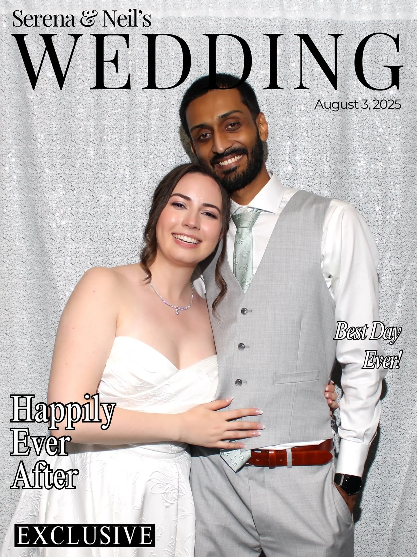 A magazine moment for Serena and Neil. 🤍

Our Magazine Booth brought an elevated touch to their big day at Fantasy Farm! With a custom magazine layout and photos that felt straight out of an editorial spread.

Congrats to the newlyweds on a celebrat