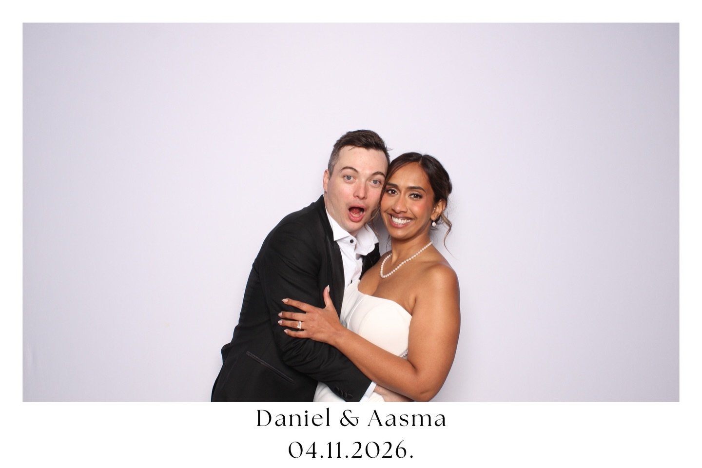 Daniel &amp; Aasma 04.11.2026 💍

So happy to have been part of Daniel and Aasma&rsquo;s special day! Everybody loved the photo booth and the wedding was absolutely beautiful. 

Wishing the newlyweds a lifetime of happiness 🤍

📍 Toronto &amp; GTA
?