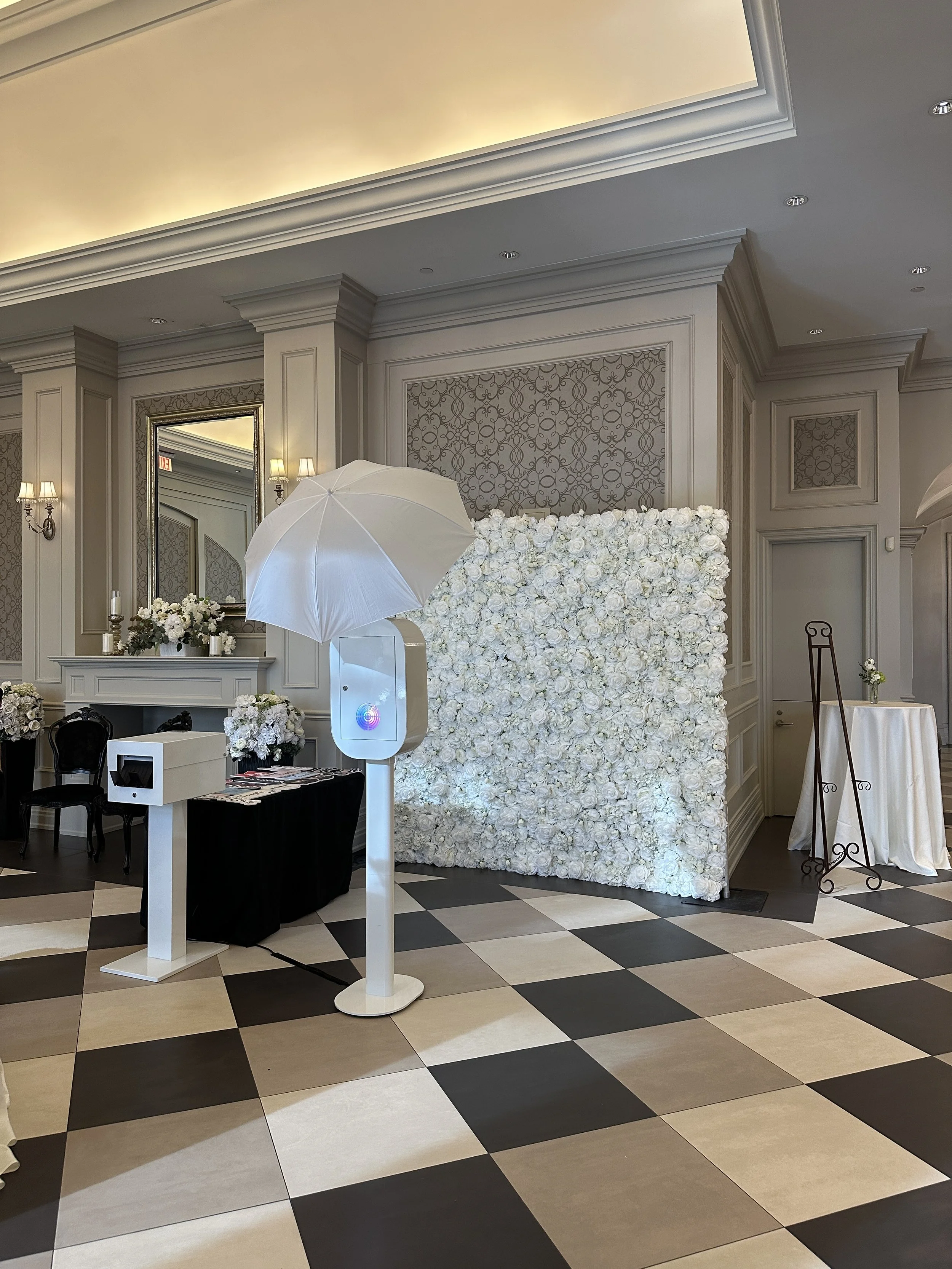 wedding-photo-booth-rental-white-flower-wall-hazelton-manor.JPG