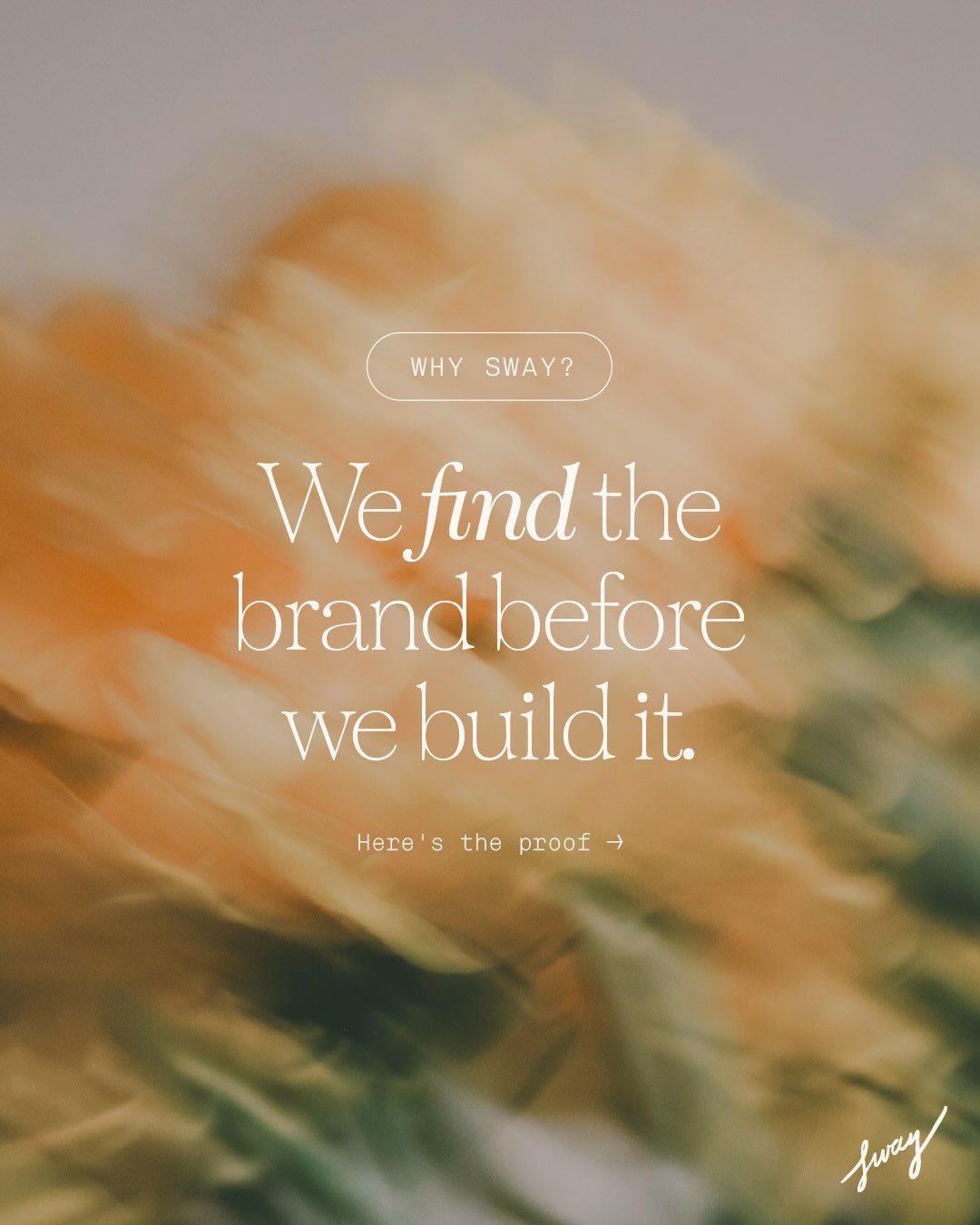 Most founders don&rsquo;t arrive with a perfectly formed vision, but they DO know:
➳ WHY they do what they do
➳ WHAT they stand for
➳ WHO they want to attract
➳ HOW they want to be perceived

That&rsquo;s enough. Actually&hellip; that&rsquo;s everyth