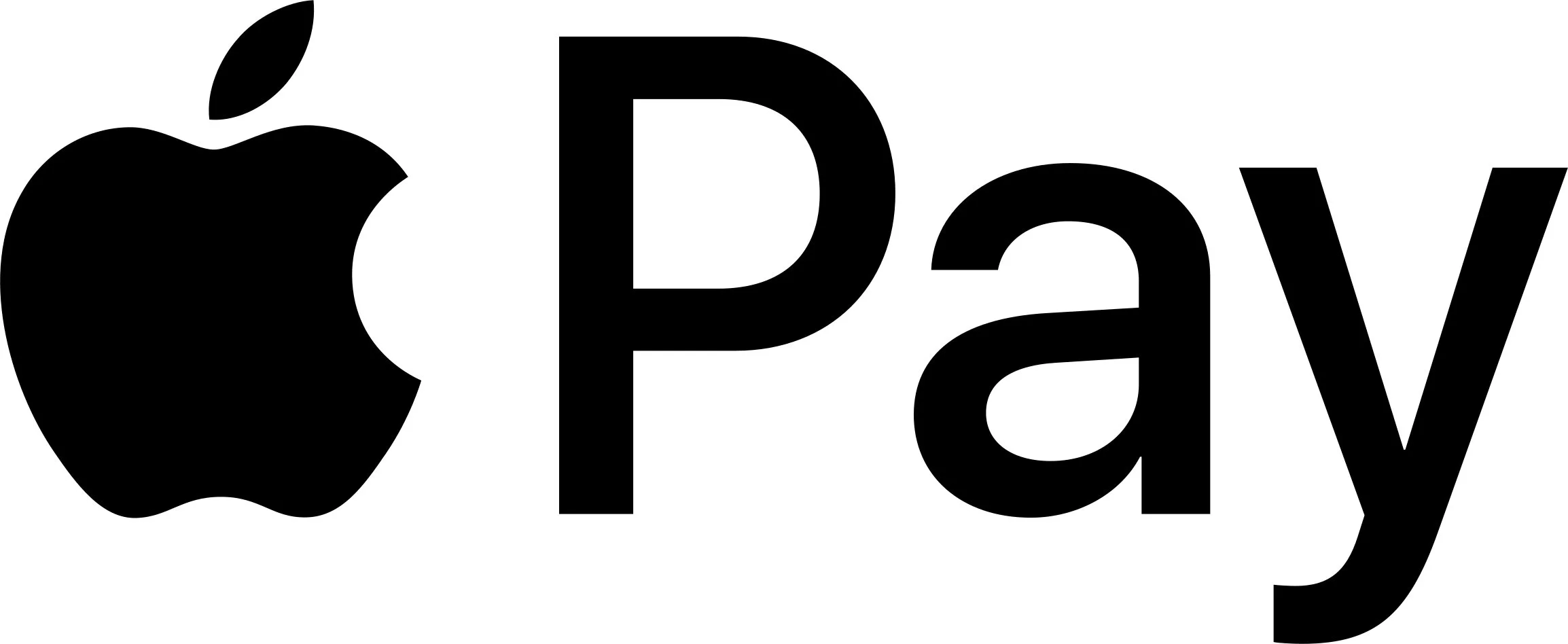 Black-and-white logo with an apple icon and the word 'Pay' next to it.
