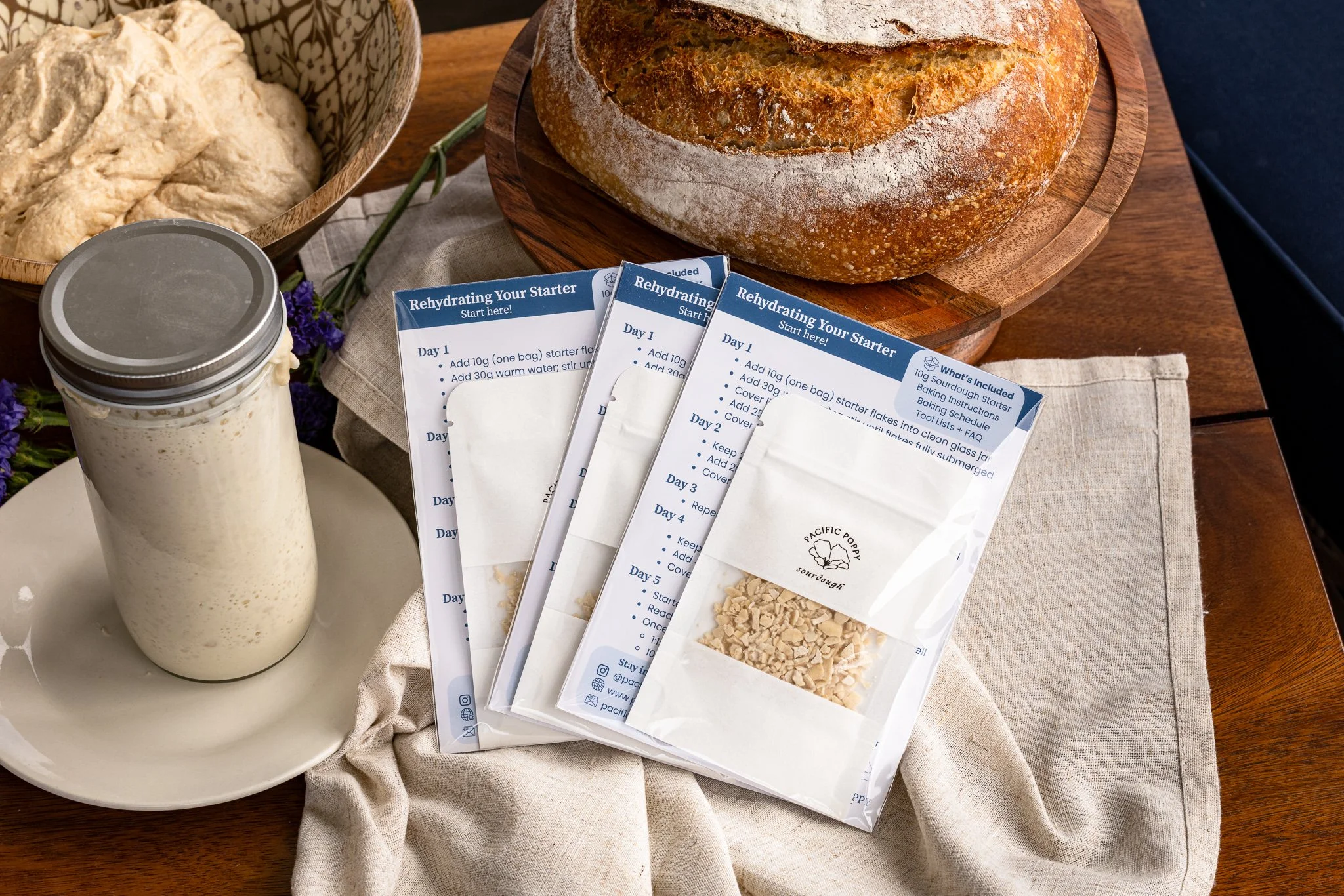 3-pack with bread Pacific Poppy Sourdough KPP-92.jpg