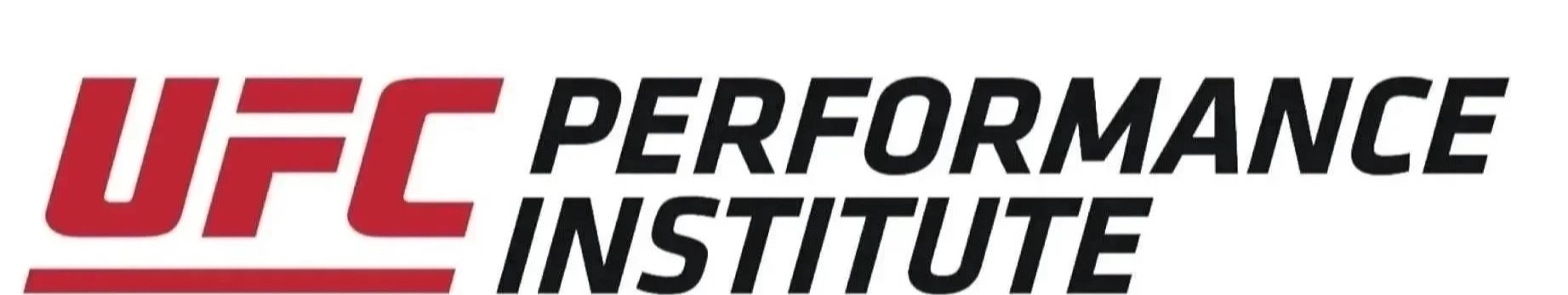 UFC Performance Institute logo with red and black text.