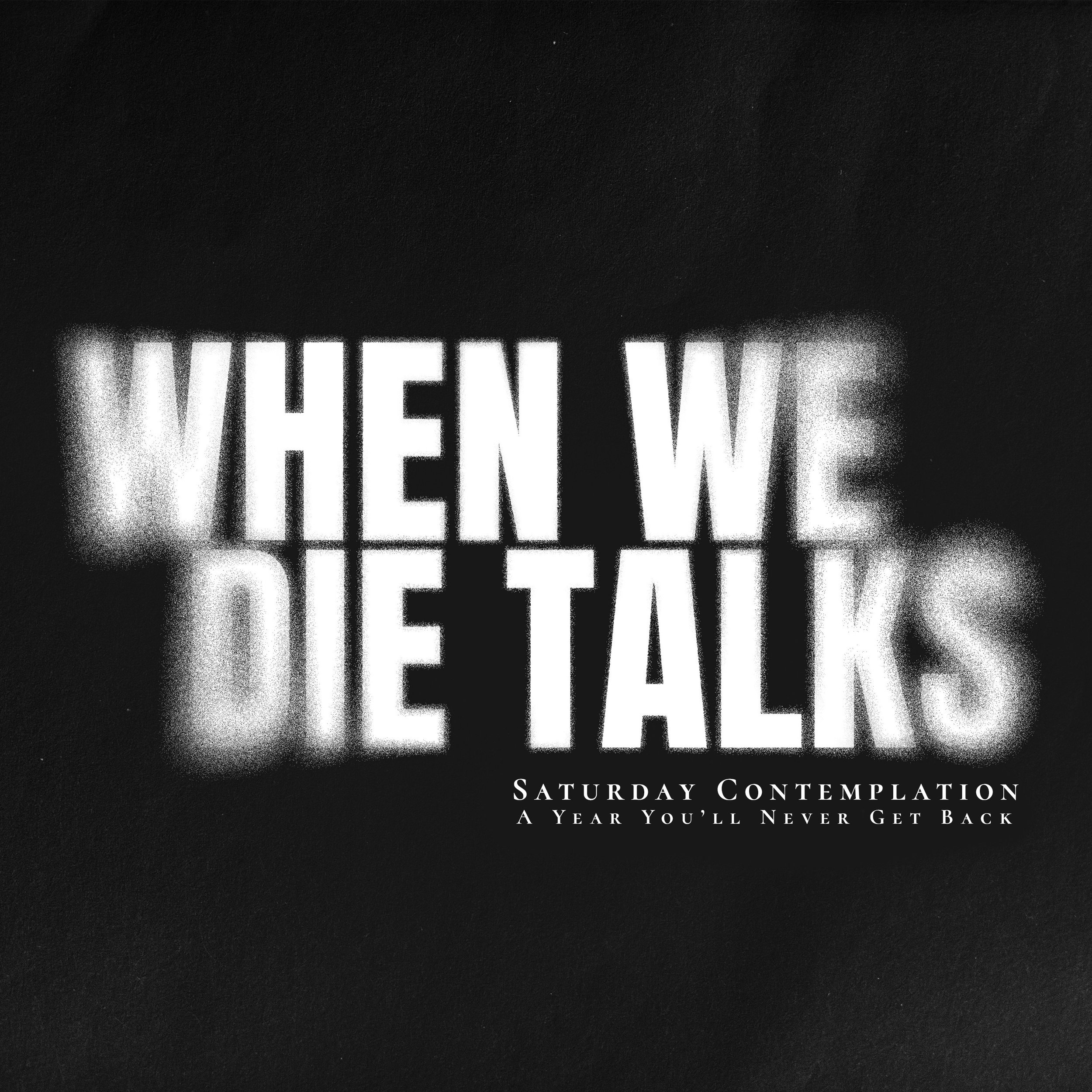 Saturday Contemplation #11