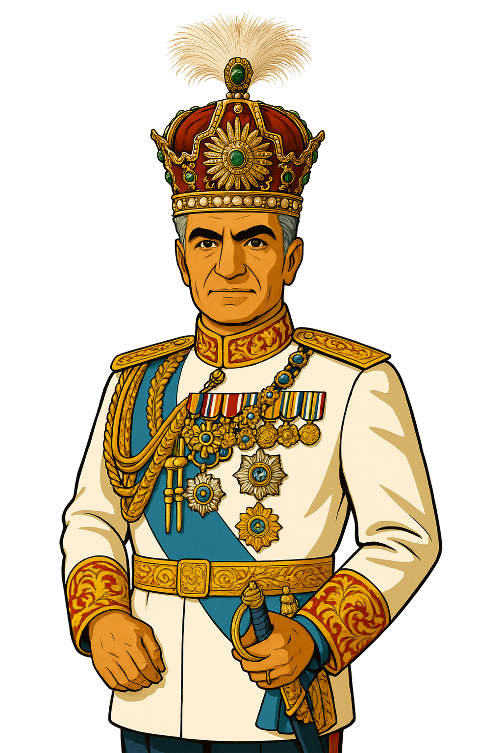 Mohammad Reza Shah of Pahlavi Dynasty