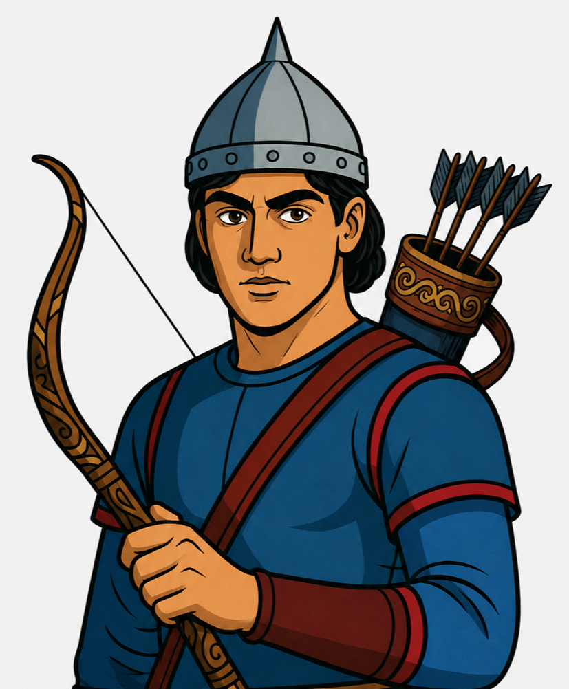 General Suren of Parthia, a nobelman from the house of Suren