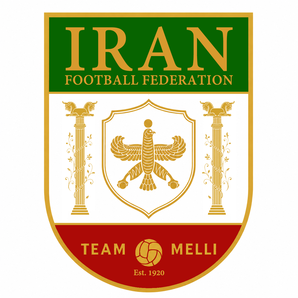 Iran Football Federation Crest