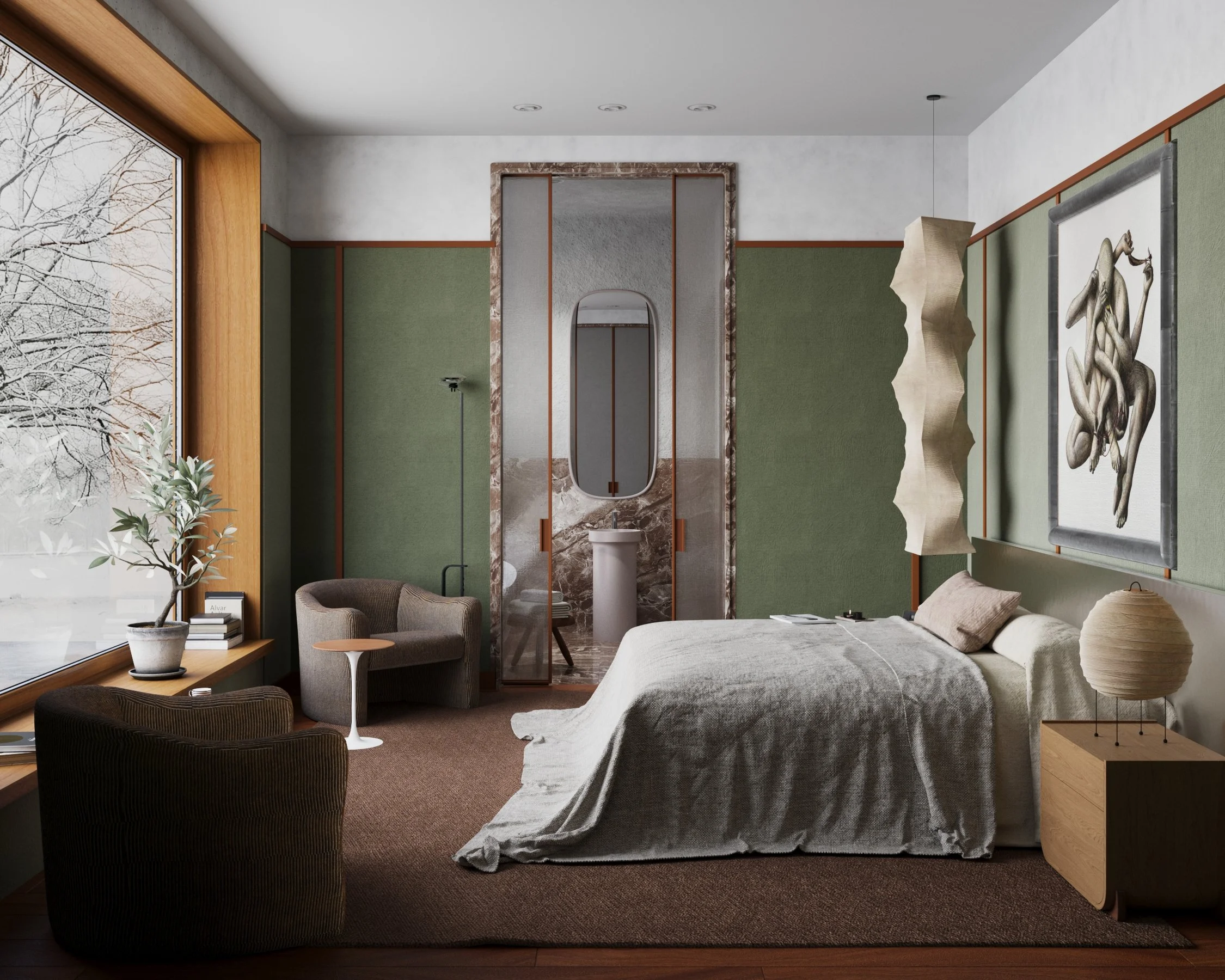 Side table by Ero Saarinen, Knoll