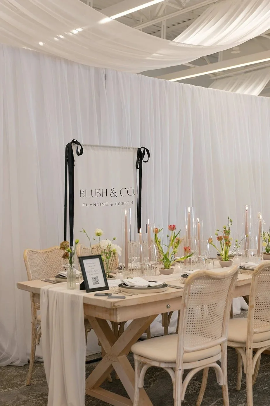 Photo of Fabric signage taken by Morning Light Photography