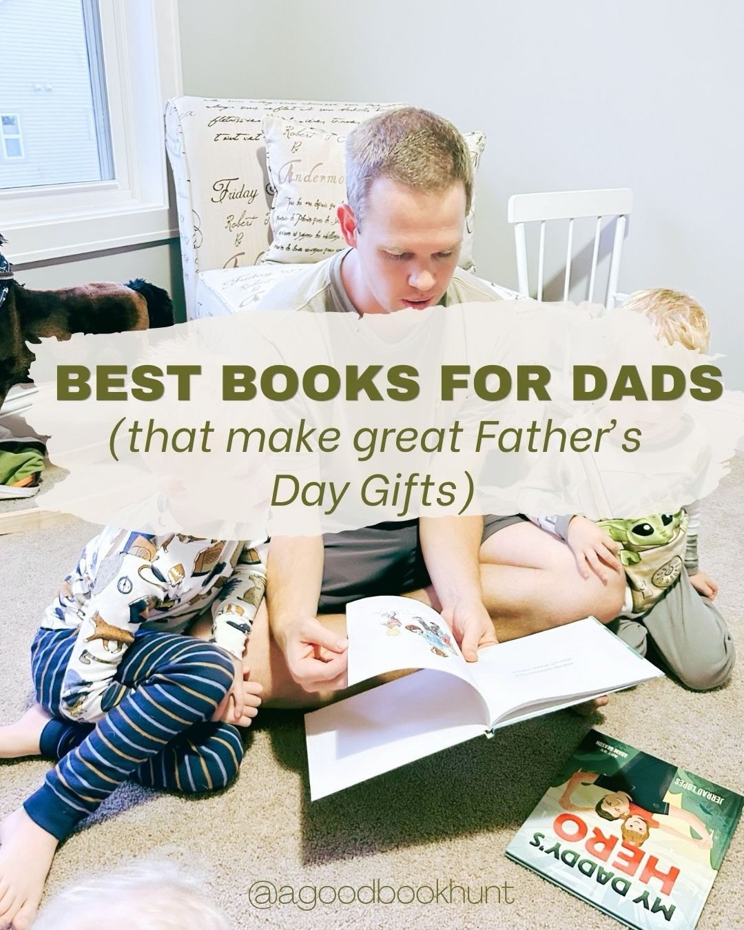 Father&rsquo;s Day is coming up, and if you&rsquo;ve been around here for any length of time, you know I think books make some of the very best gifts. 📚

I put together a list of favorite books for dads, including: &bull; Picture books to read with 