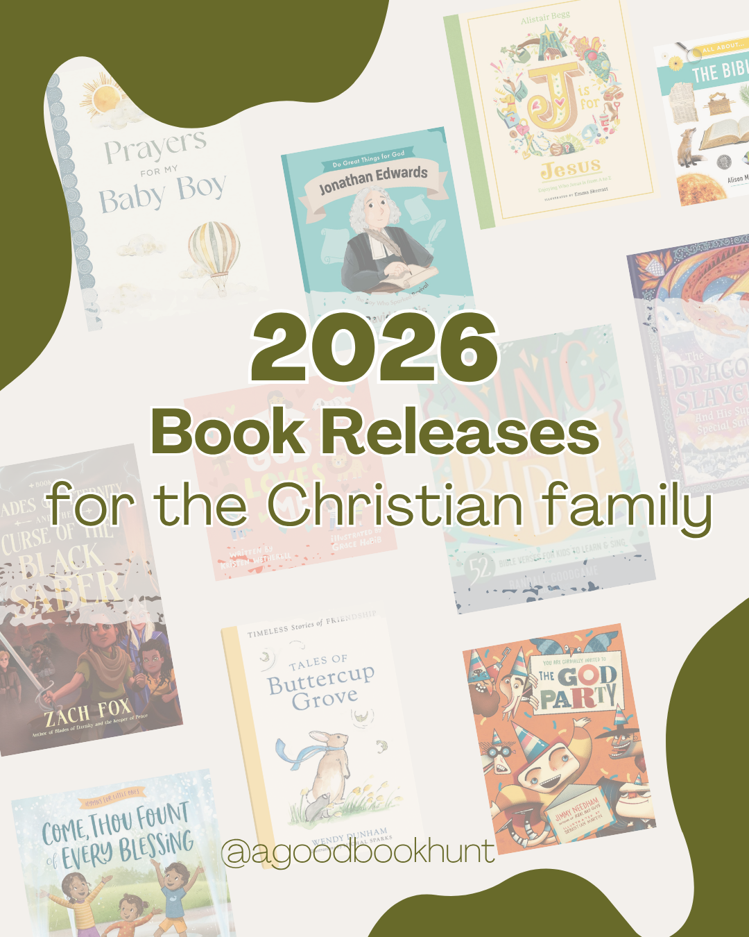 2026 Book Releases For the Christian Family