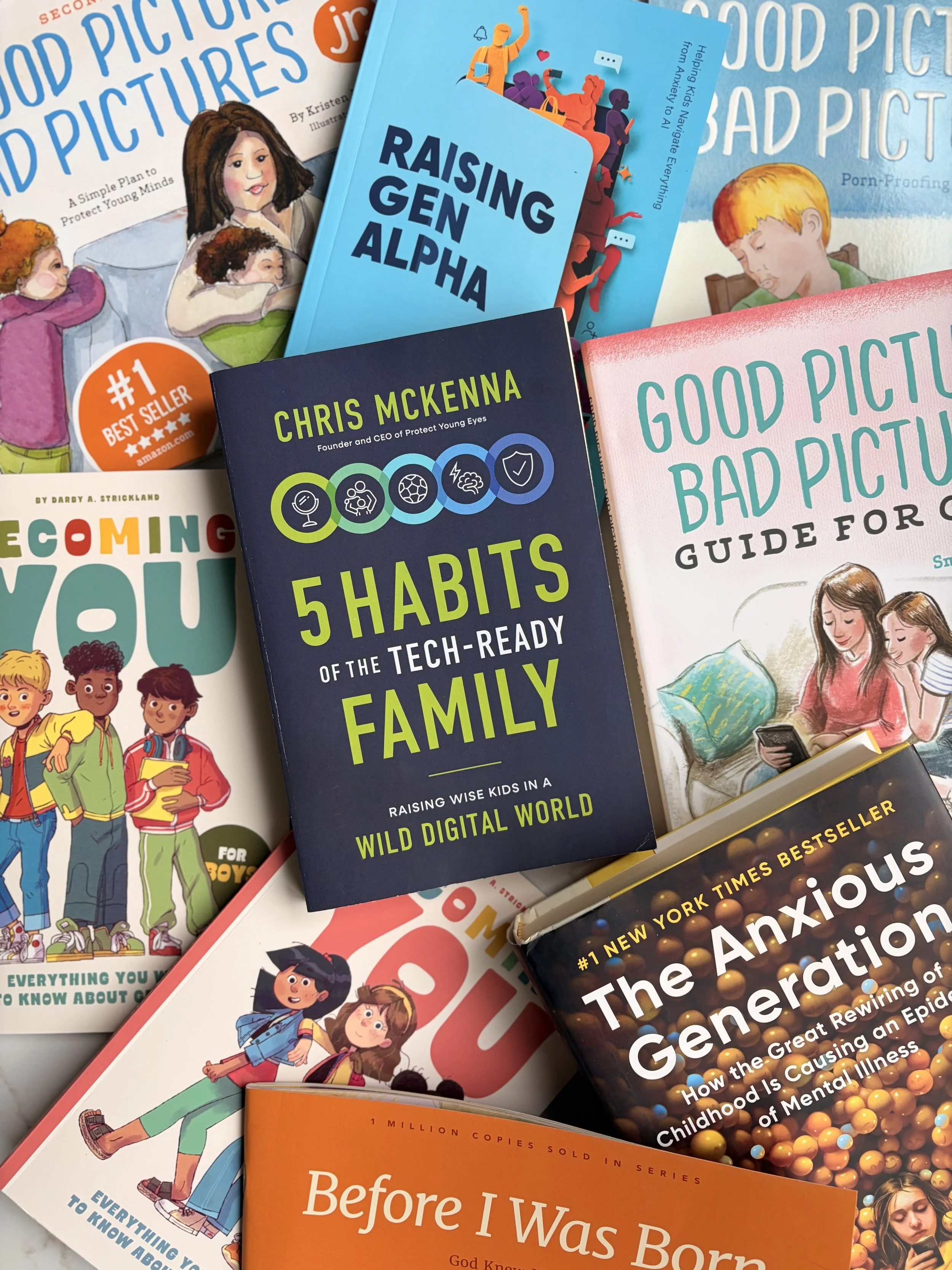 The Best Books to Help Christian Parents Navigate the Digital World &amp; Have Important Conversations with Their Kids