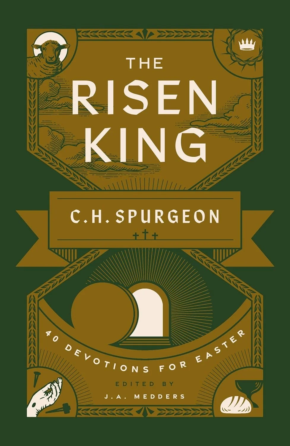 Adult Lent resource book cover: The Risen King