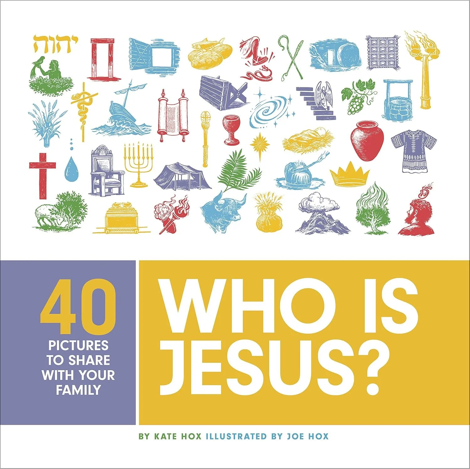 Family lent resource book cover: Who Is Jesus?