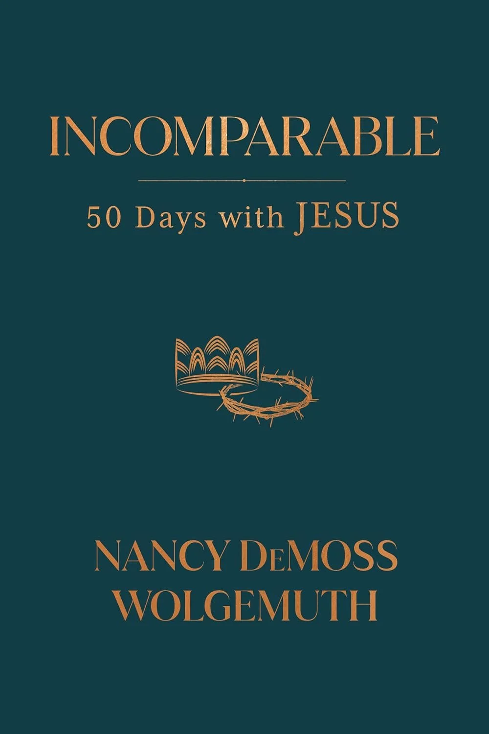 Adult Lent resource book cover: Incomparable