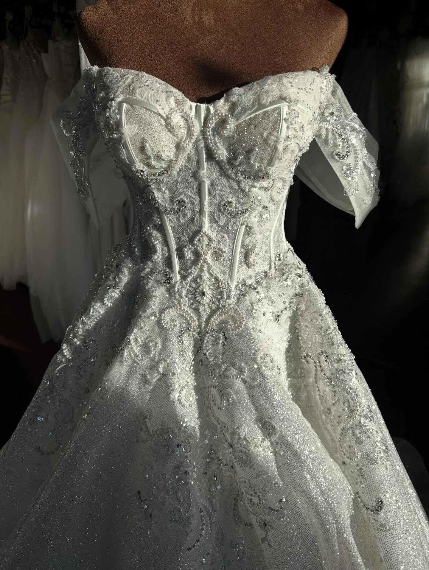 what&rsquo;s that thing rhianna said? shine bright like a diamond ✨new consignment ball gowns all size 6 from Duan bridal: 1st gown is 680, 2nd $820, 3rd $720