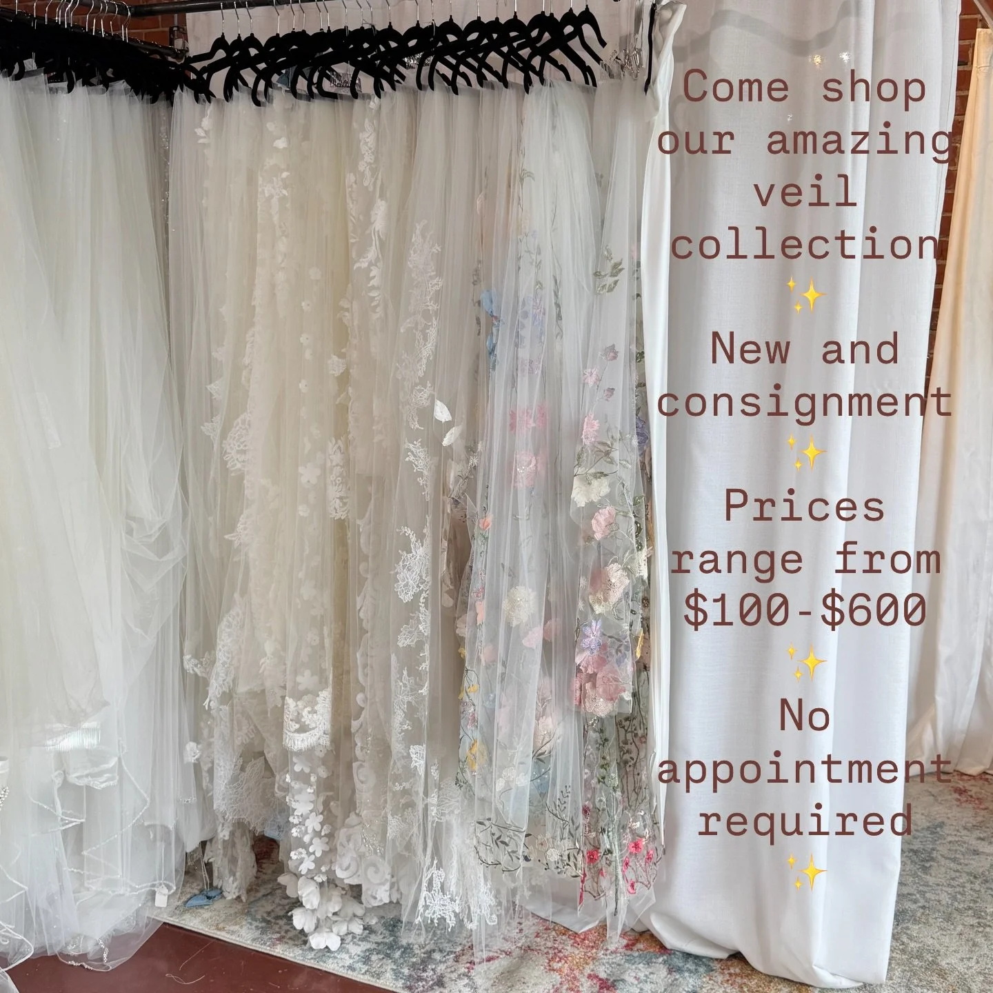 Veils and accessories!