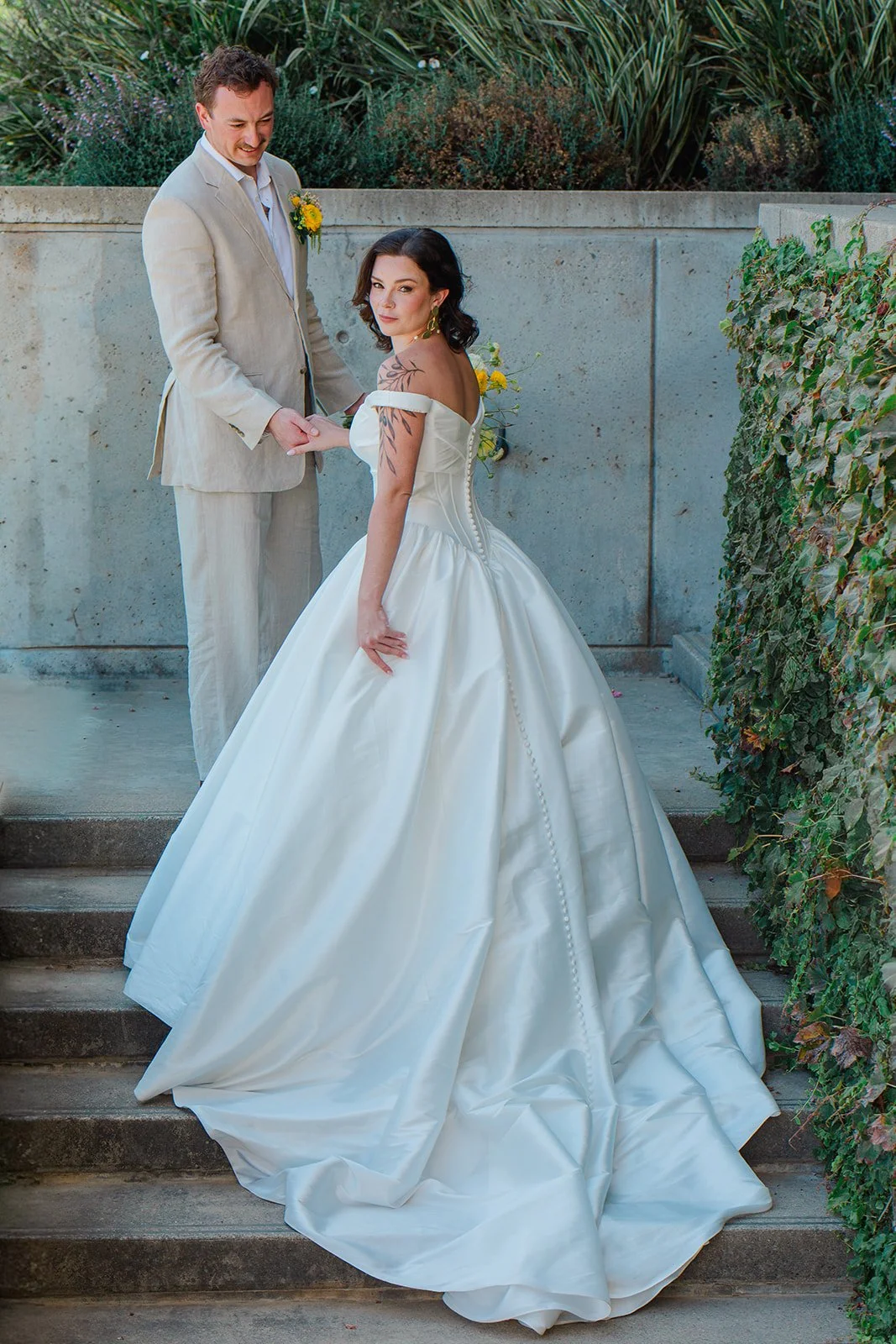 used wedding dress ball gown style