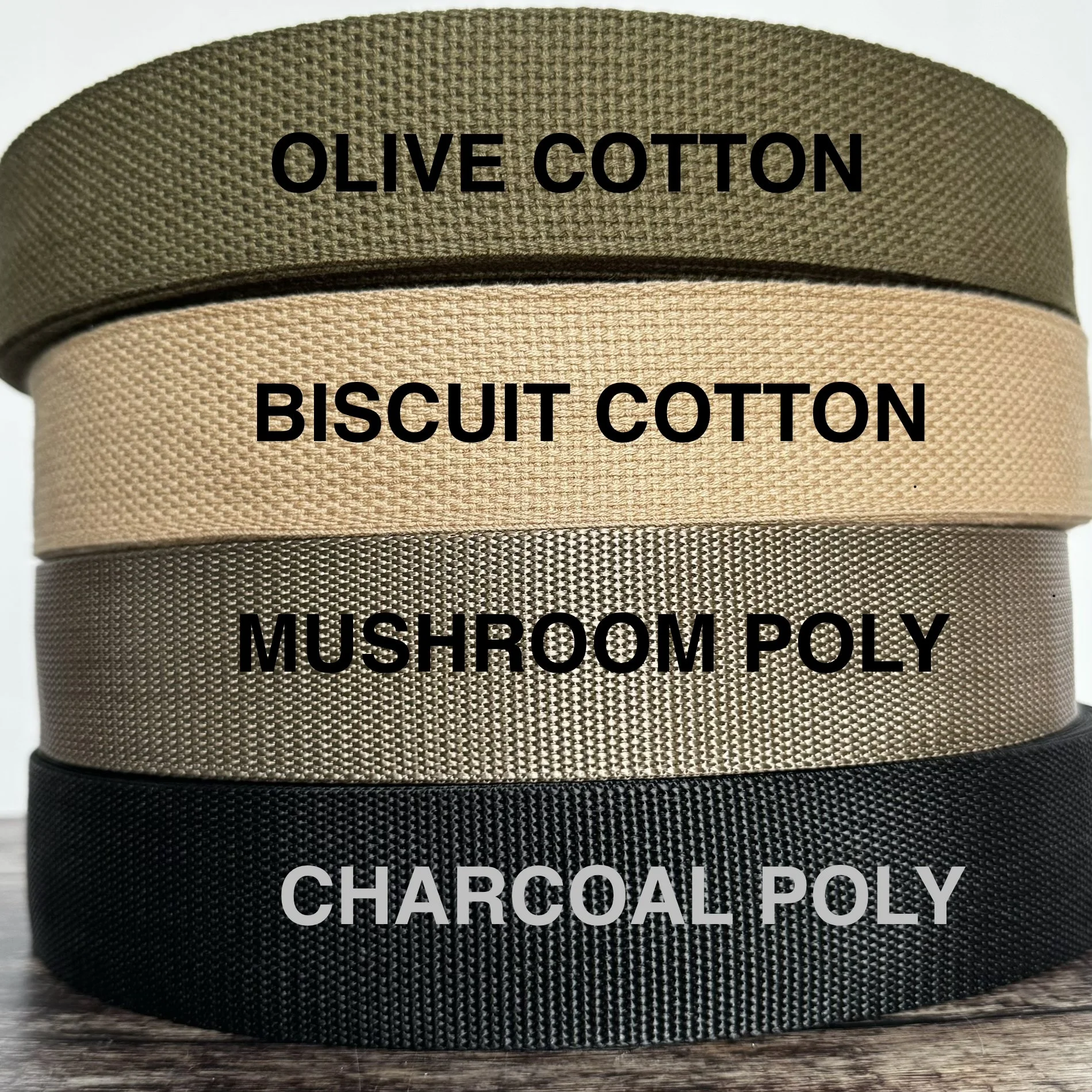 Josey Straps Backing Color and Material Options