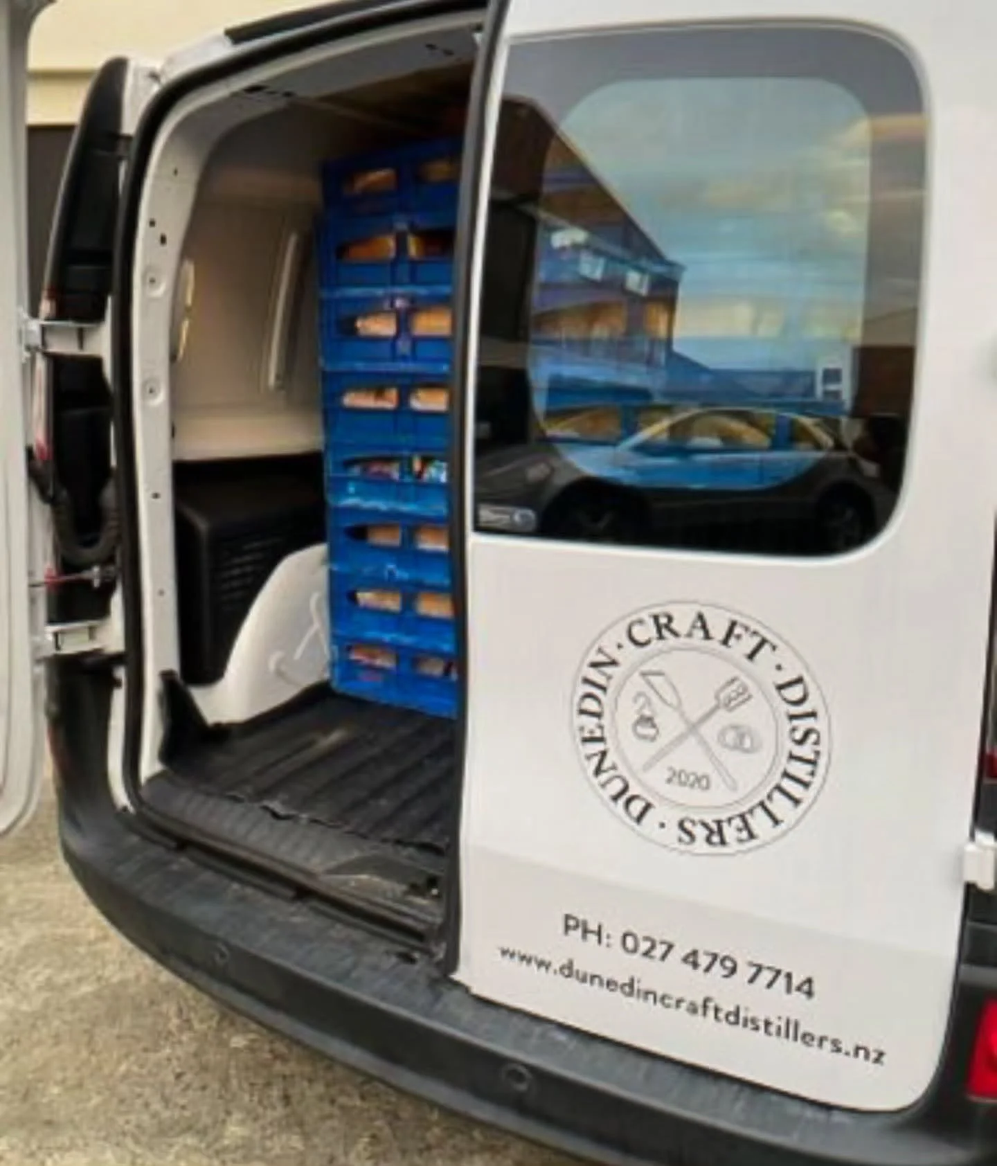 Spot our freshly sign-written electric van out and about! 

We're able to transport 200kgs of bread per trip in this; a far cry from the 20kg loads we started out with in the wee swift. 

Our work has grown so much in the past 5 years, and we couldn'