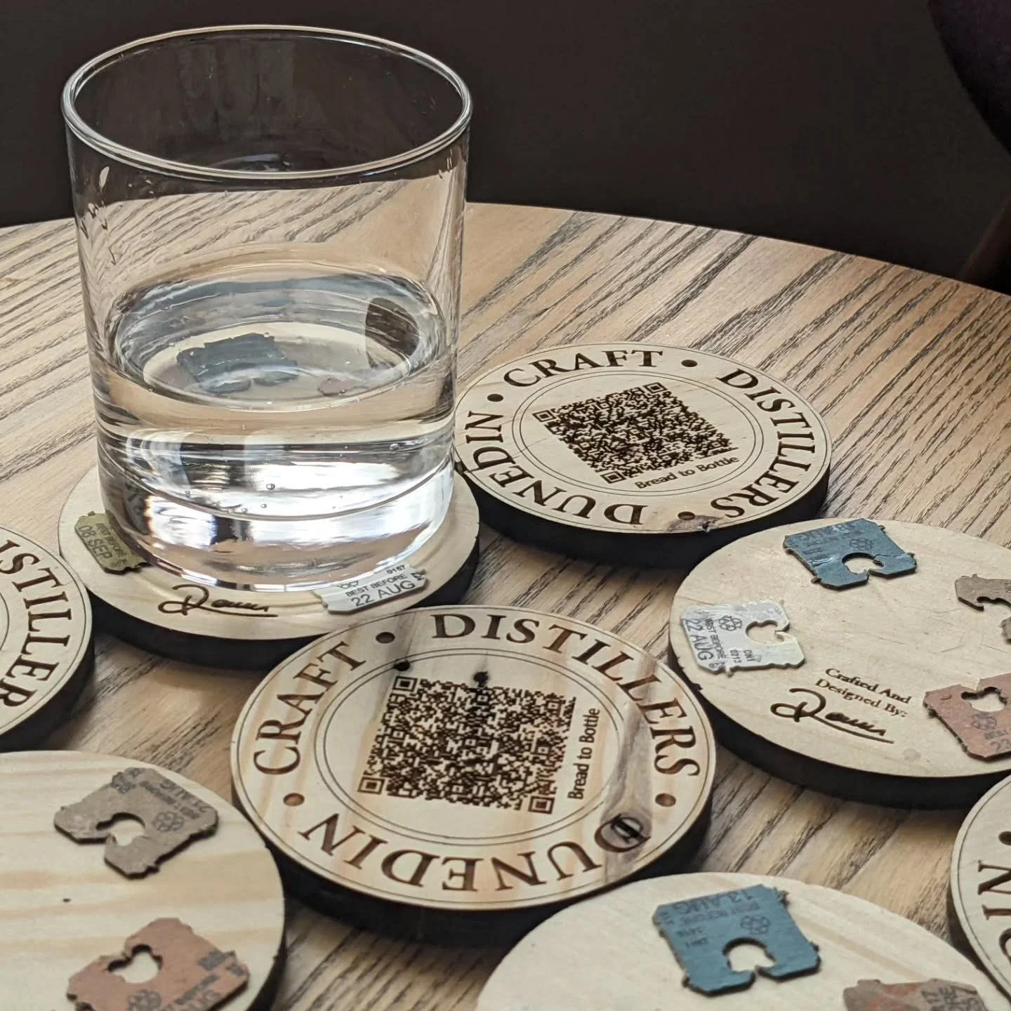 Introducing our new coasters, a product that embodies everything we're about - recycled materials, collaboration, and innovation. 🟤♻️

Our newest team member, Reuben, has been hard at work developing these over the past few  weeks. We've still got s