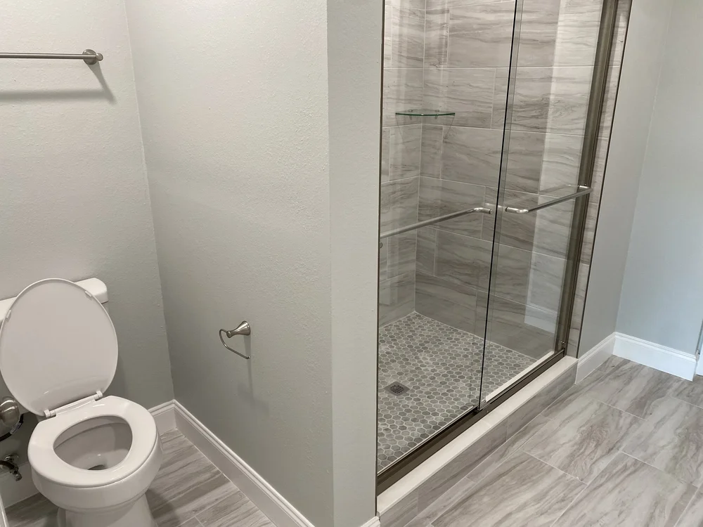 bathroom upgrades in Space Coast rental property to attract tenants