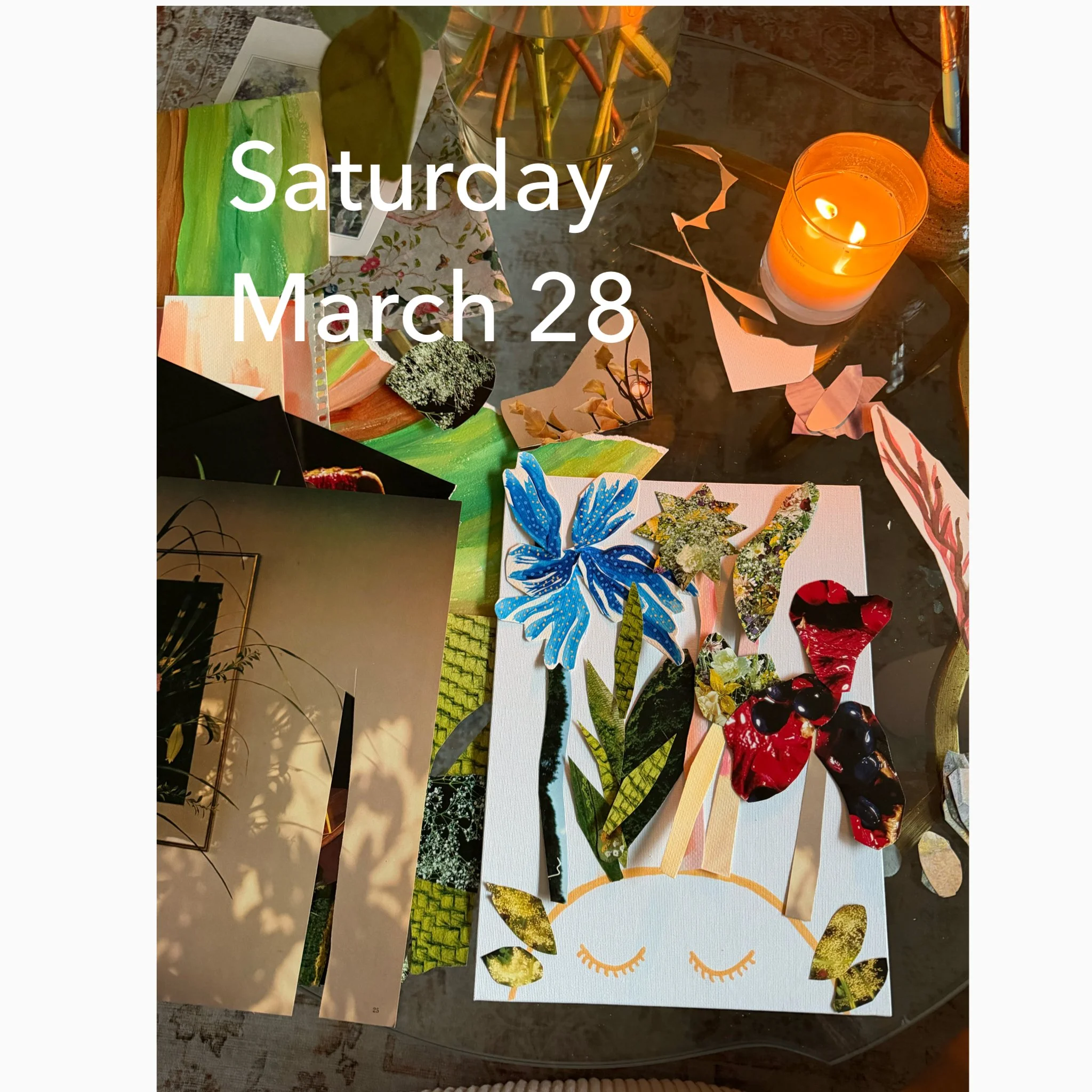 MUGGS & BLOSSOM: Collage / Mar 28