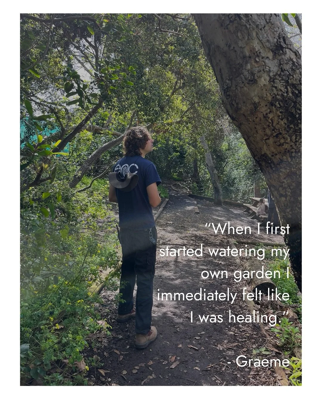 Excited to share the first step into Tiger Blossoms Restorative Horticulture &amp; Regenerative Program 🌱

This month, I am super excited to introduce Graeme, a horticultural therapy practitioner and friend of Tiger Blossom. In this heartfelt interv