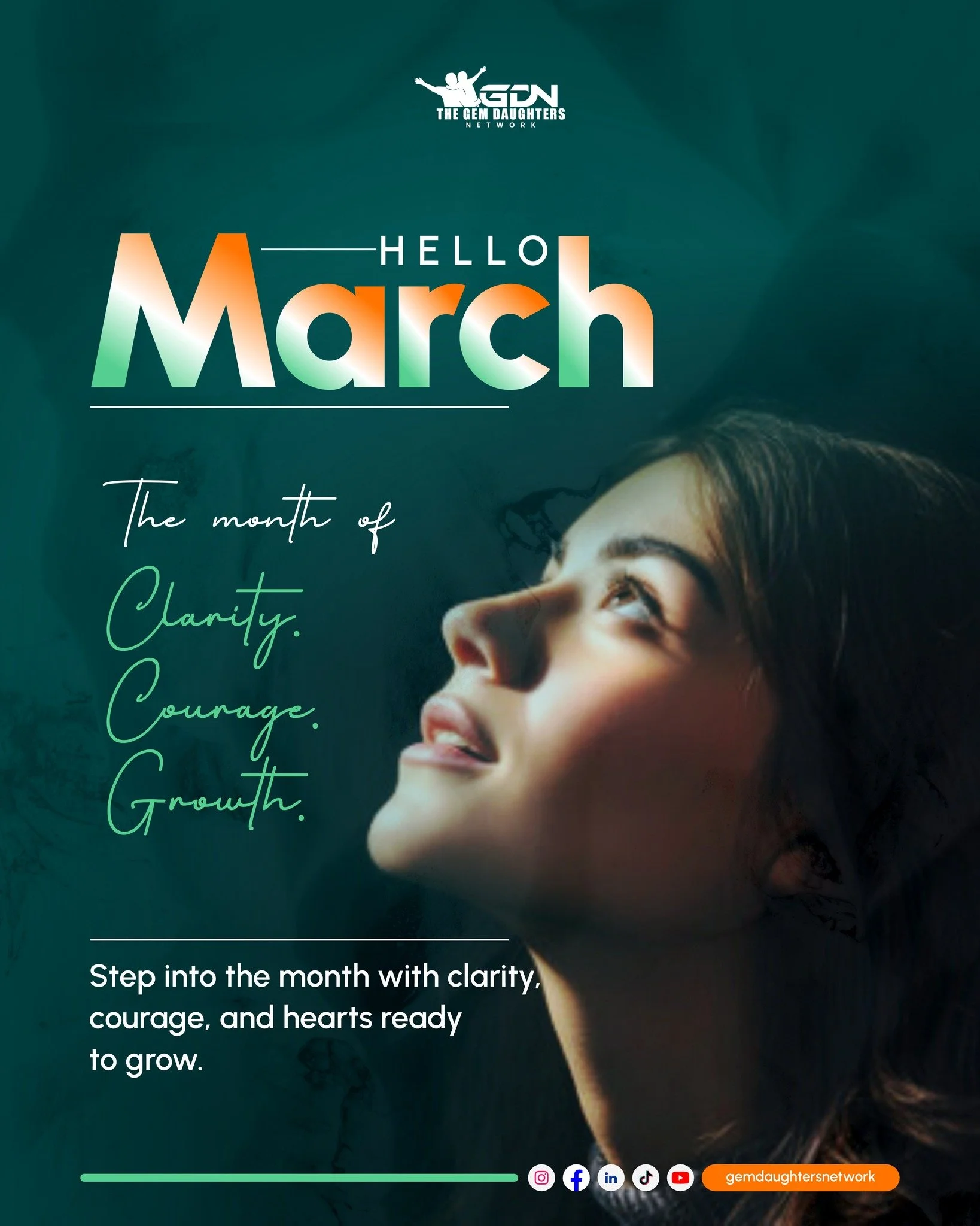 Priceless GEM, it's a new month to see clearly, move boldly, and grow gently. 

Welcome to March. 💚

#MonthOfGrowth #GEMCommunity #HelloMarch