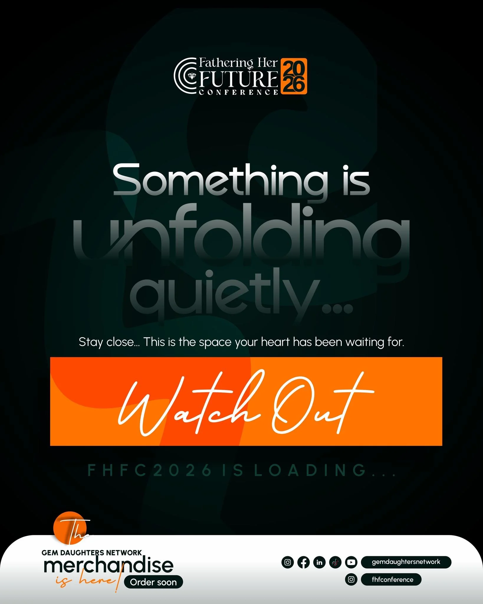 A shift. A realization. A space where healing begins to feel possible again. FHFC is loading...

FHFC 2026 is not just coming. It&rsquo;s forming.

Stay close. This is where your story starts to make sense again.

#fhfc2026loading #fhfc #fhfconferenc