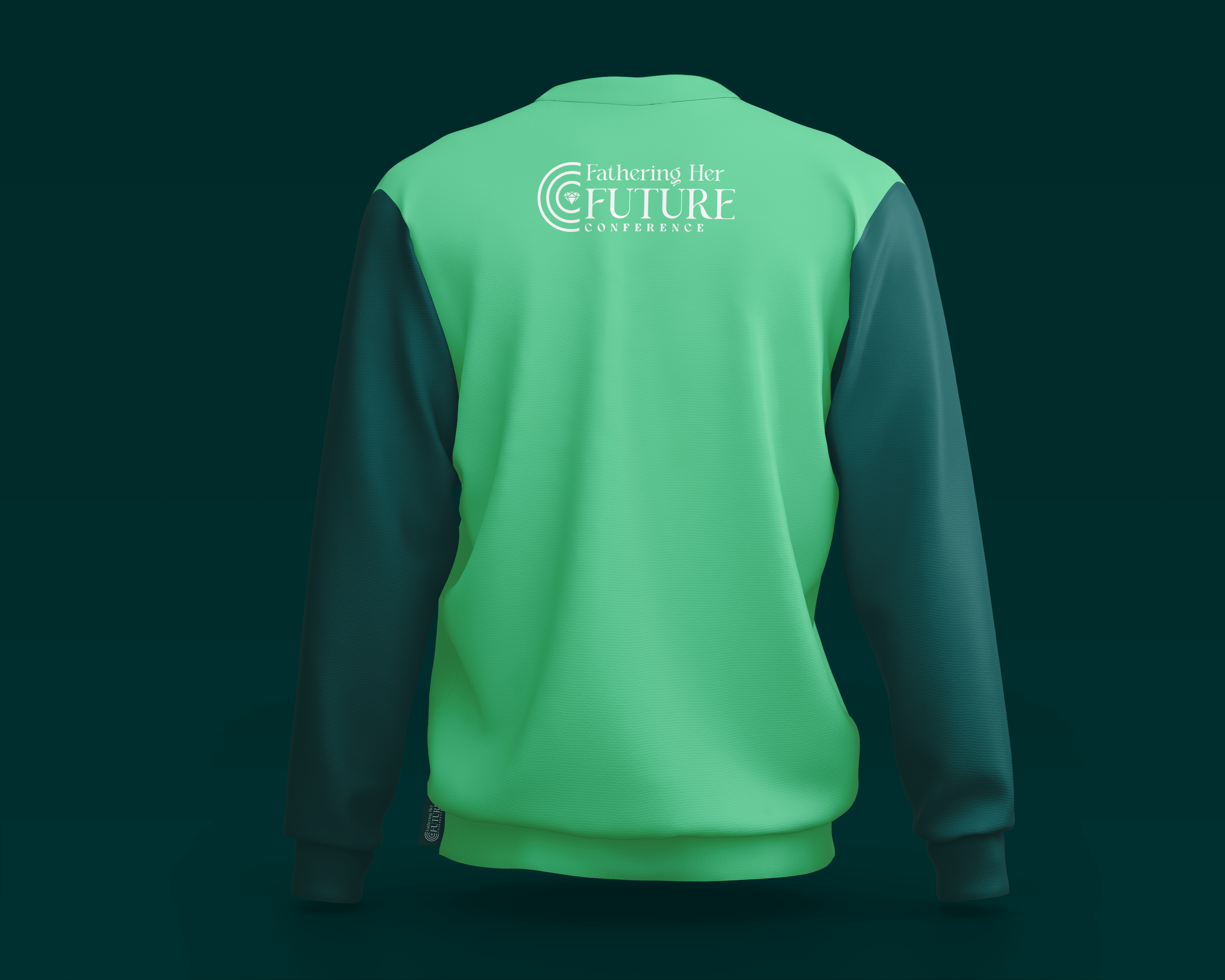 FHFC - Sweatshirt - teal - back.png
