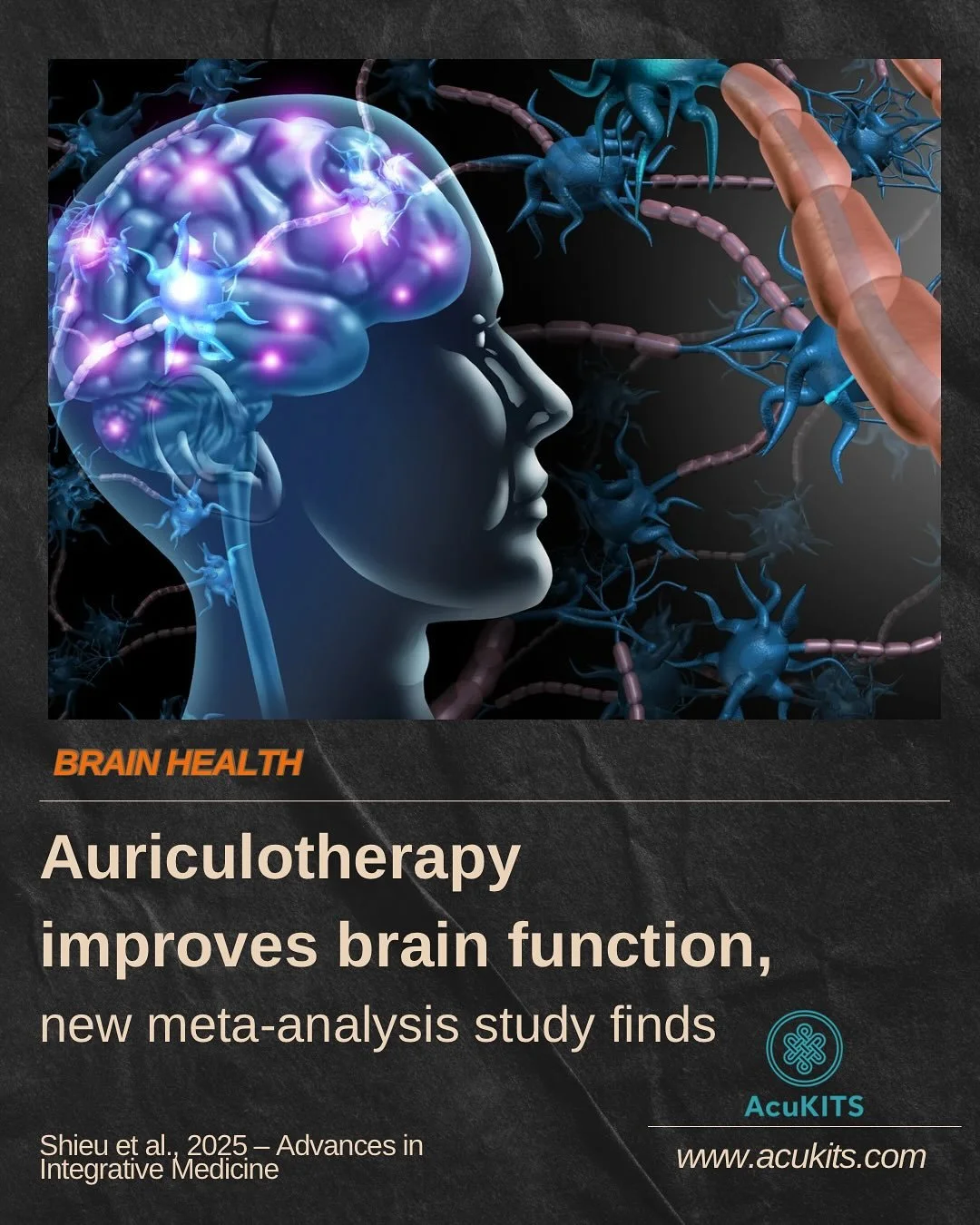 A 2025 systematic review &amp; meta-analysis (&ldquo;Application of auricular therapy on individuals with cognitive impairment and dementia&rdquo;) looked at randomized controlled trials (RCTs) of Auricular Point Acupressure (APA). 

&bull;&bull;&bul