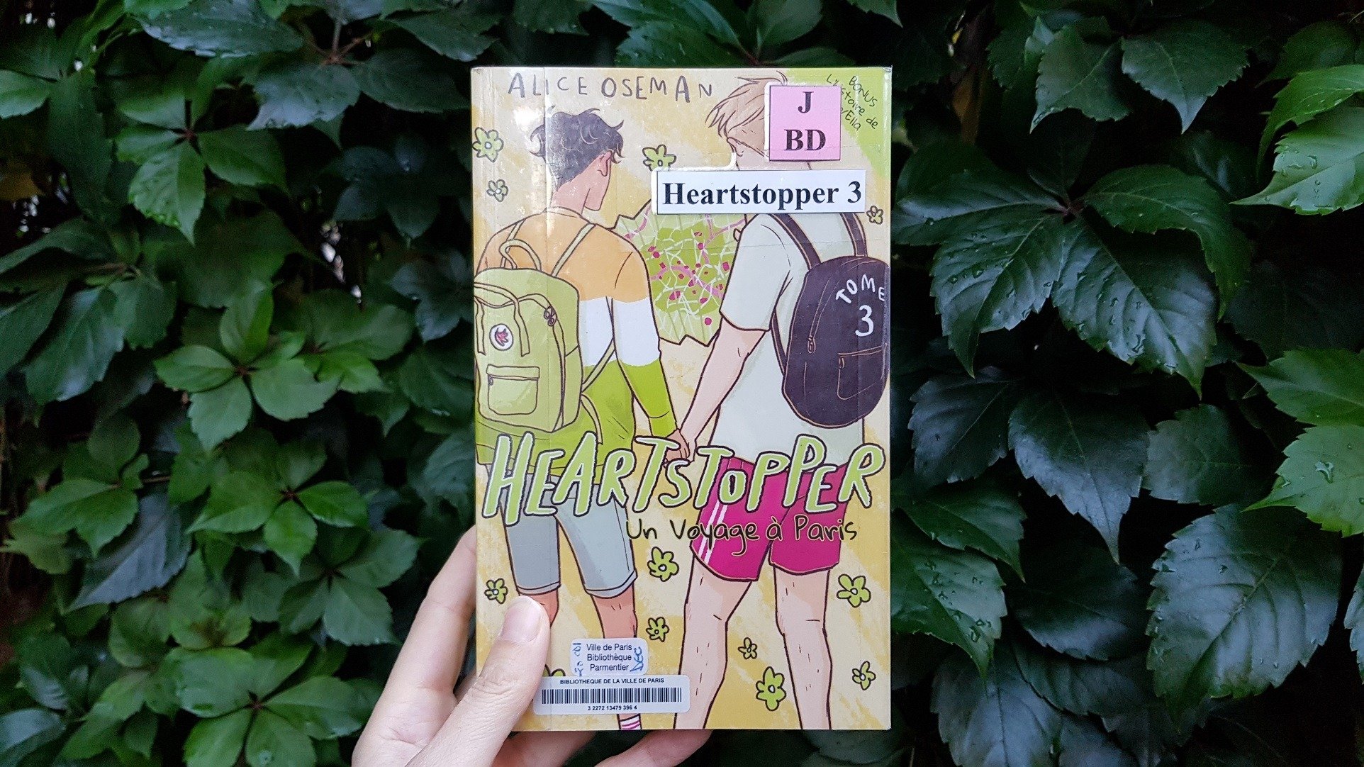 Heartstopper T3 : Un voyage à Paris - Alice Oseman