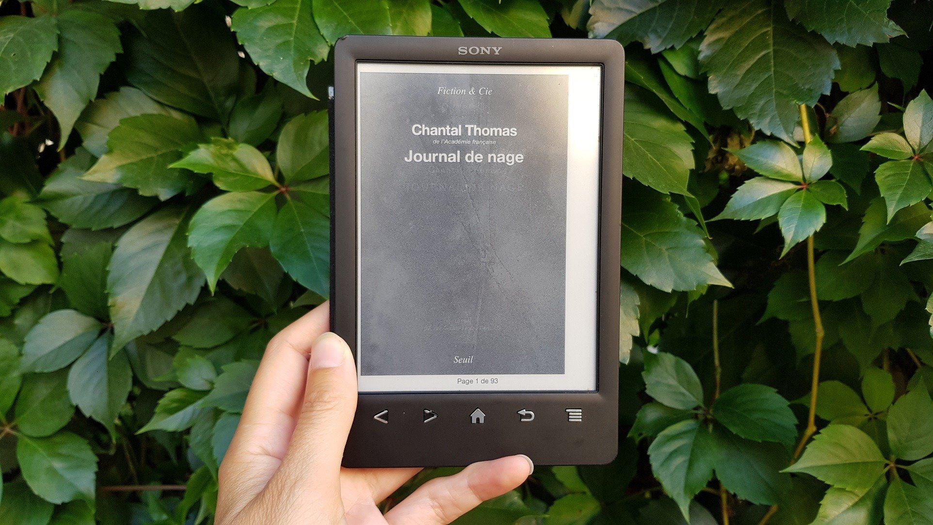 Journal de nage - Chantal Thomas