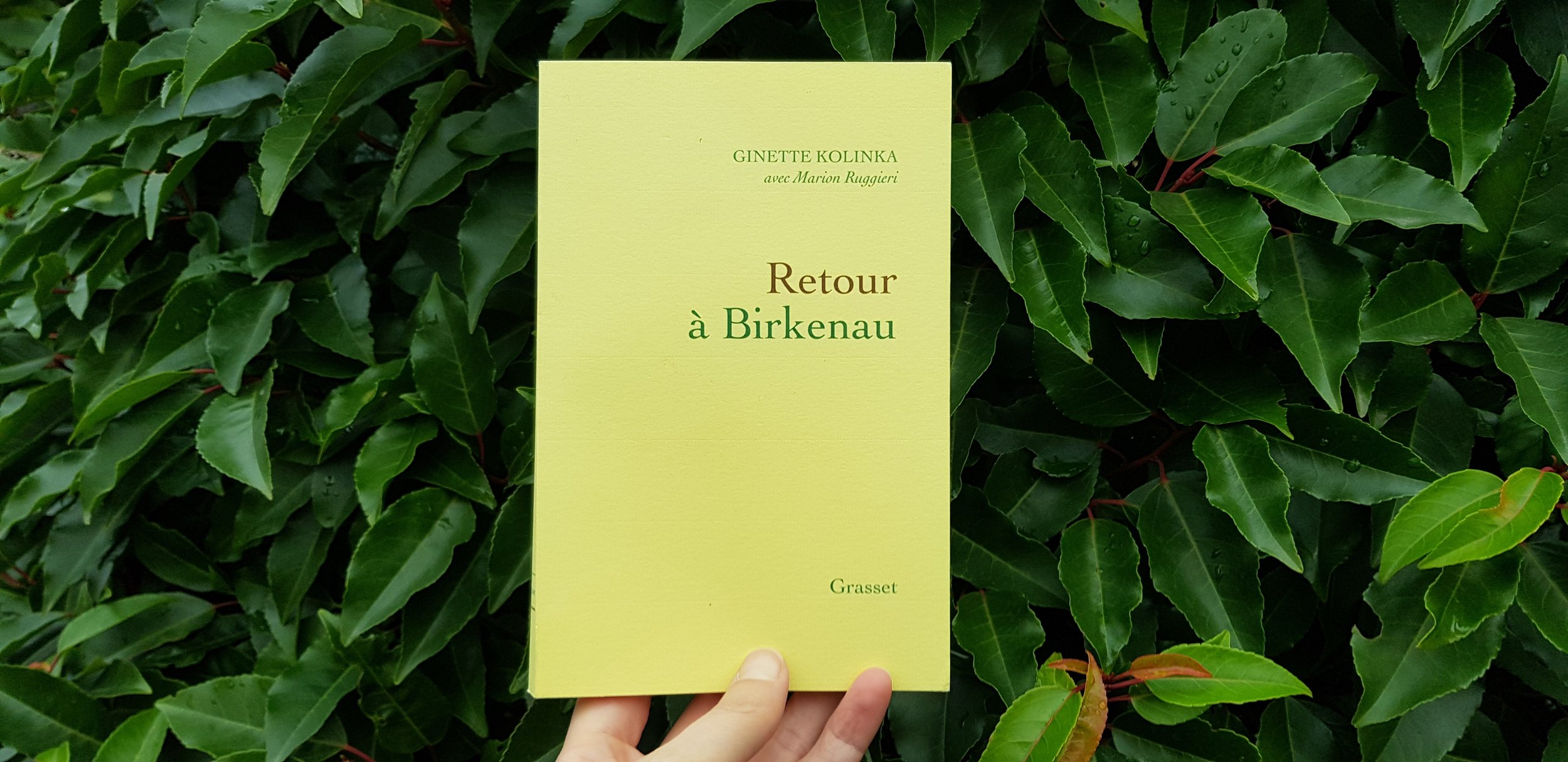Retour à Birkenau de Ginette Kolinka, Marion Ruggieri