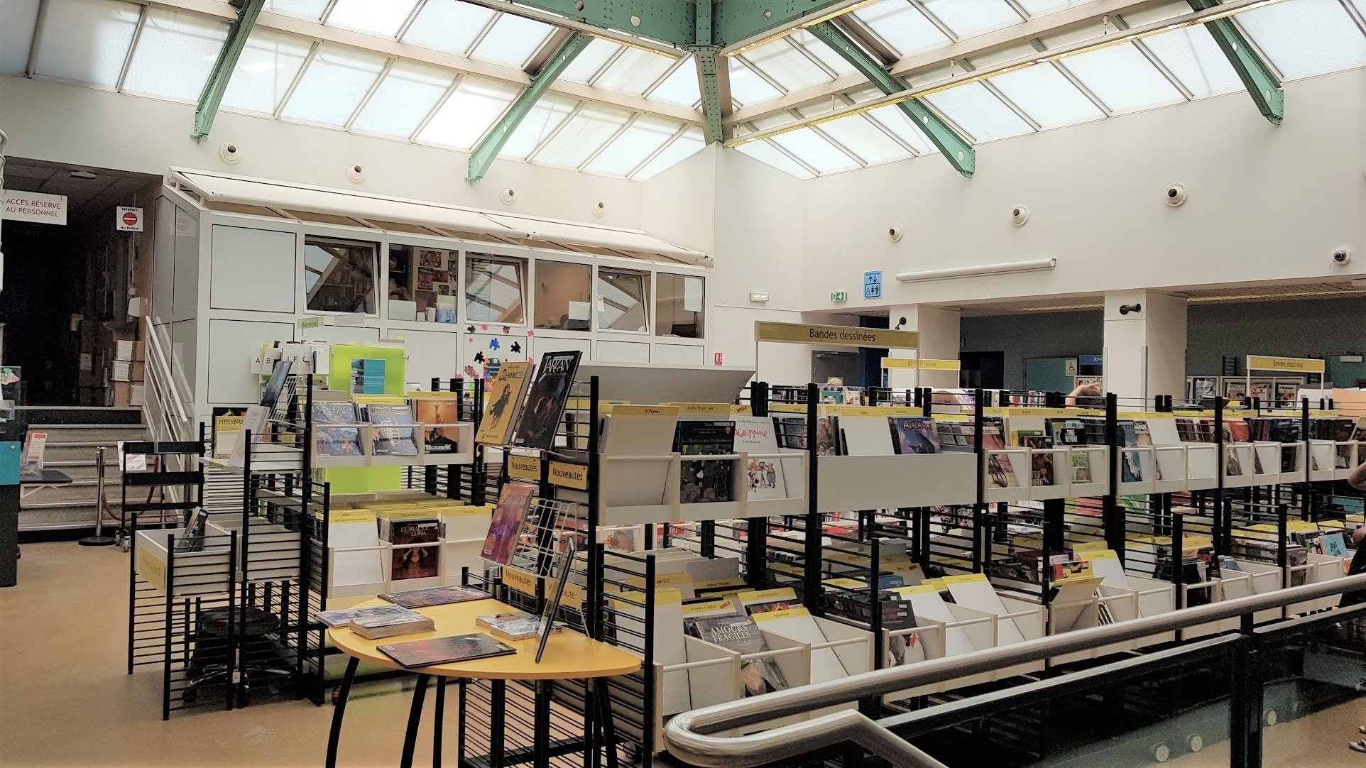 Retour à la bibliothèque de Paris