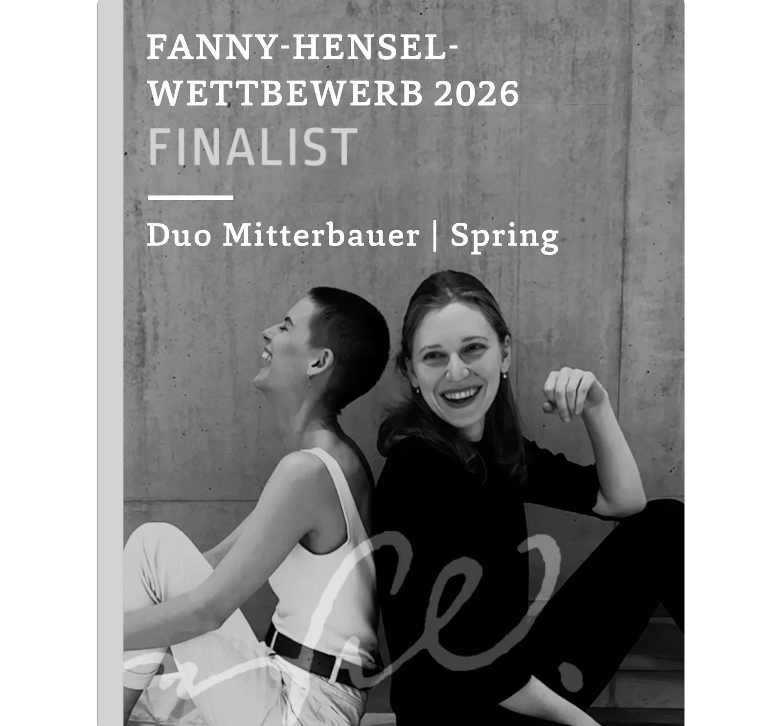 FINALE FANNY-HENSEL-WETTBEWERB