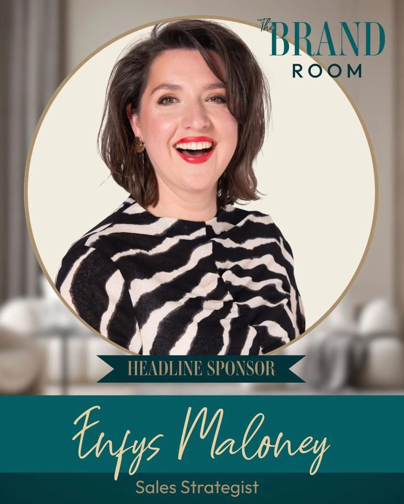 It&rsquo;s time for another announcement from The Brand Room&hellip;
&hellip;and this one is BIG. 🎉

We are beyond thrilled to announce that Sales Training with Enfys is officially our Headline Sponsor for 24 September.

Introducing the brilliant En