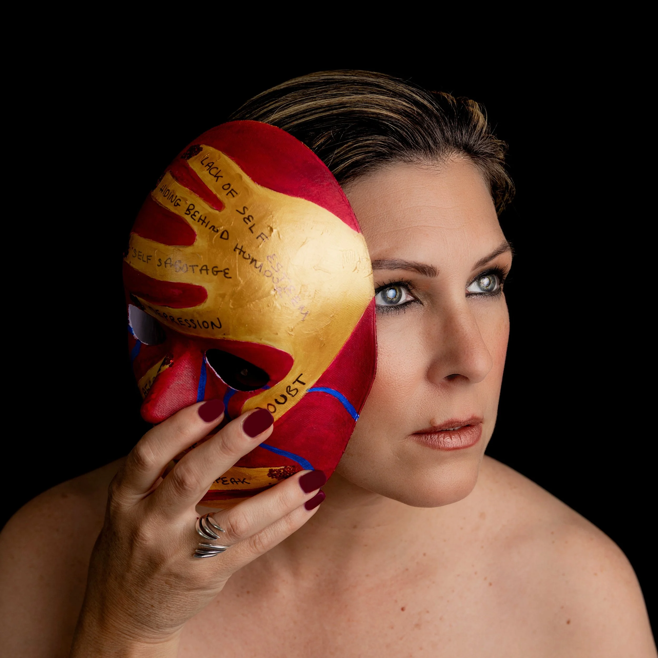 I used to hide behind my camera.

For years, I was the woman helping everyone else be seen - really seen - while I stayed completely invisible.

Behind the lens felt safe. Nobody needed to know my story. Nobody needed to see me struggle, or doubt, or