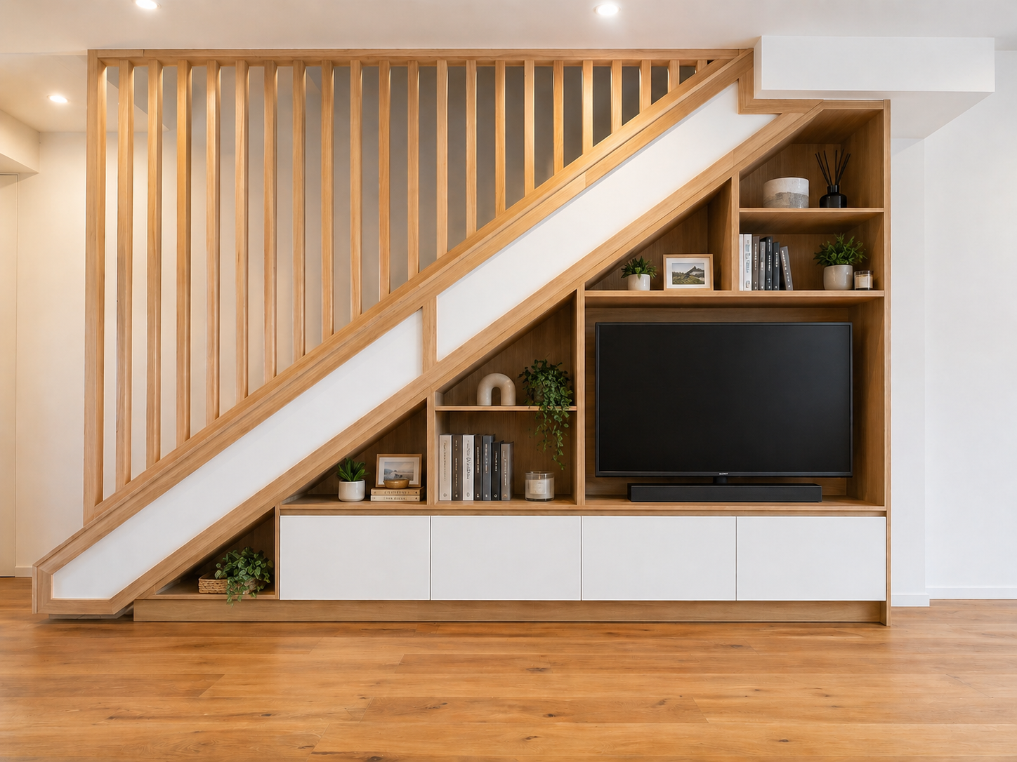 Under Stairs Cabinetry | Custom Under Stairs Storage Sydney
