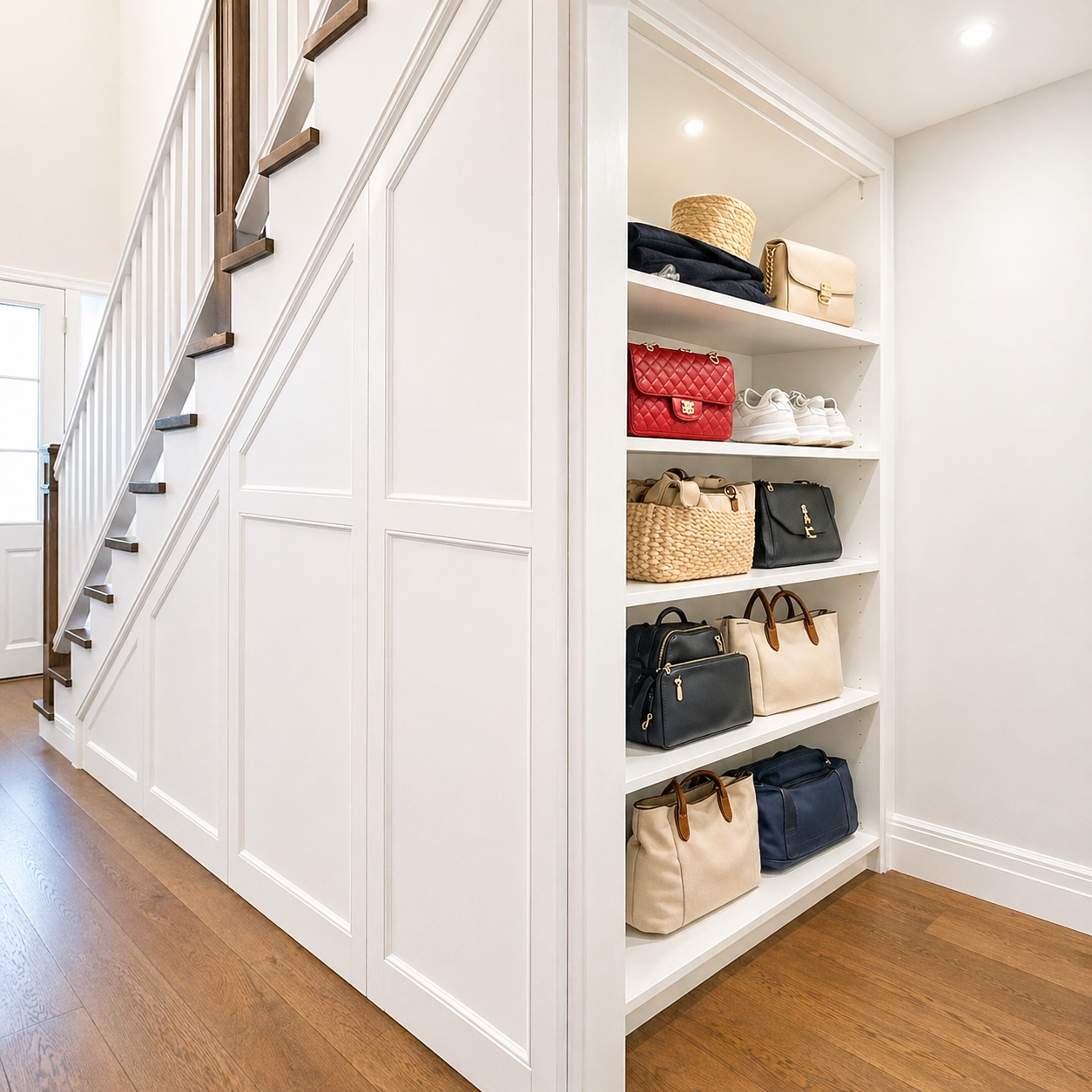 custom under stairs storage _Sydney
