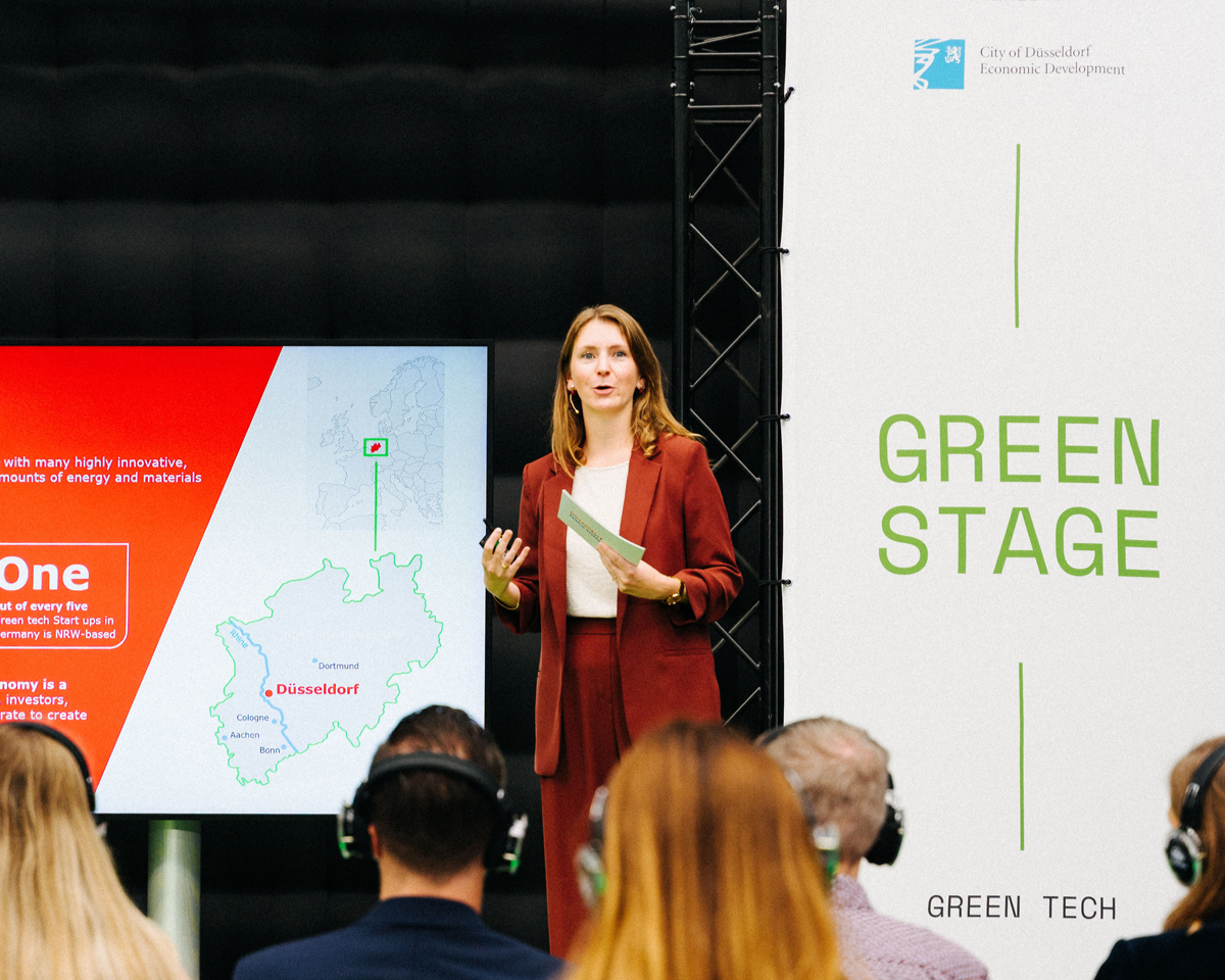THE FUTURE OF GREENTECH IS BUILT IN DÜSSELDORF