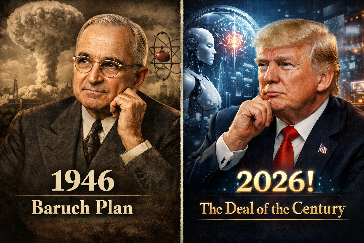 January 1946, January 2026: The Paradox of Pragmatic US Presidents and Existential Treaties