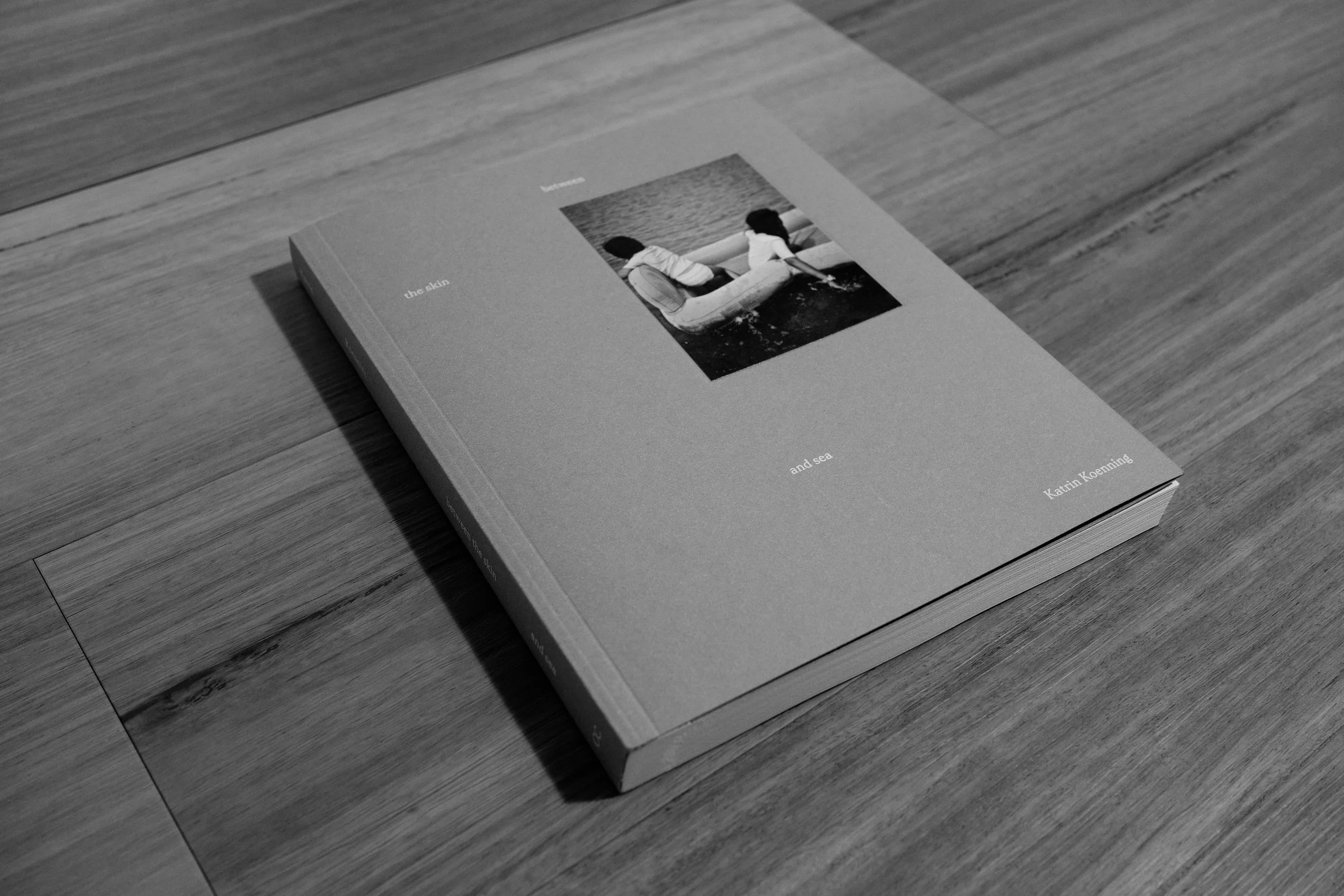 A black-and-white images of a book