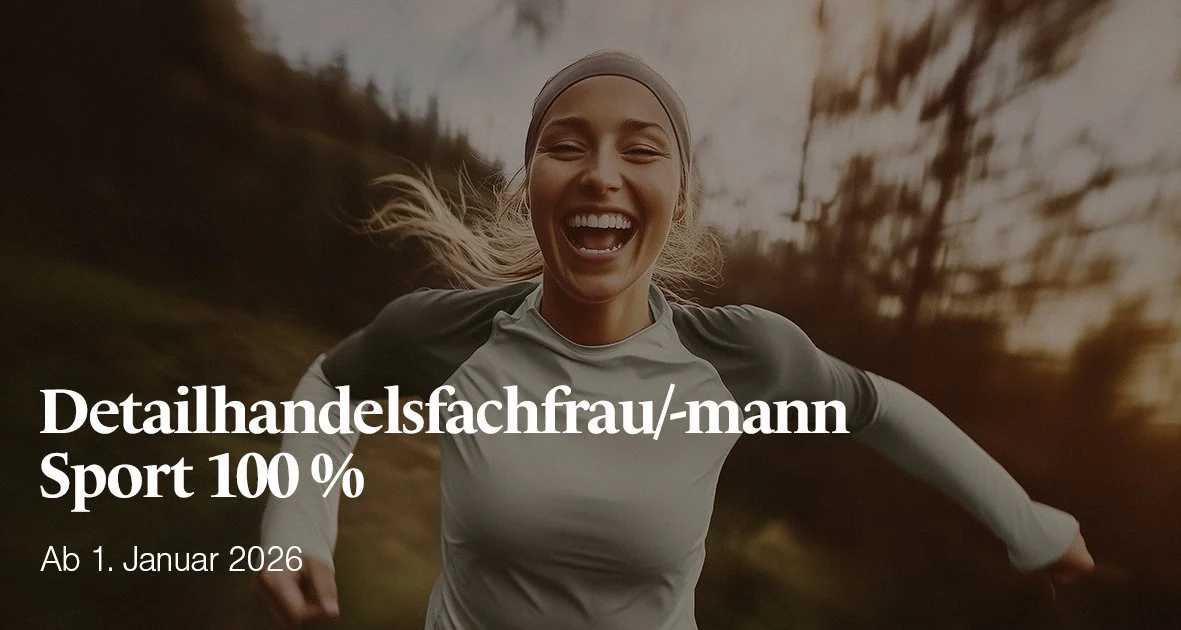 Detailhandelsfachfrau / -mann Sport 100%